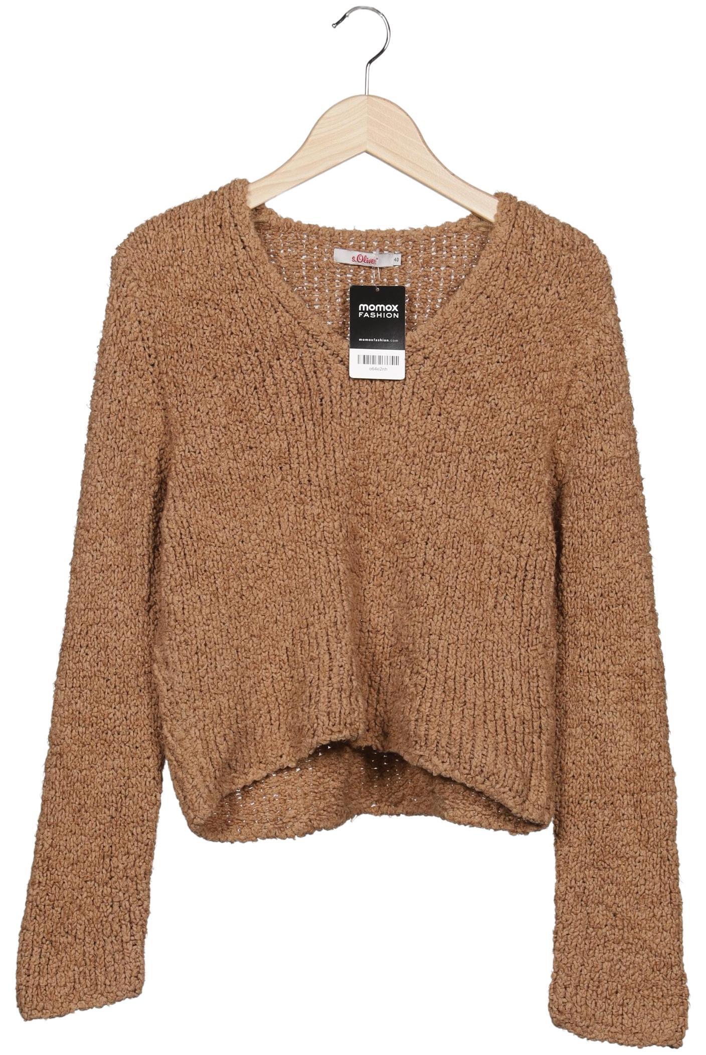 

s.Oliver Damen Pullover, braun, Gr. 40
