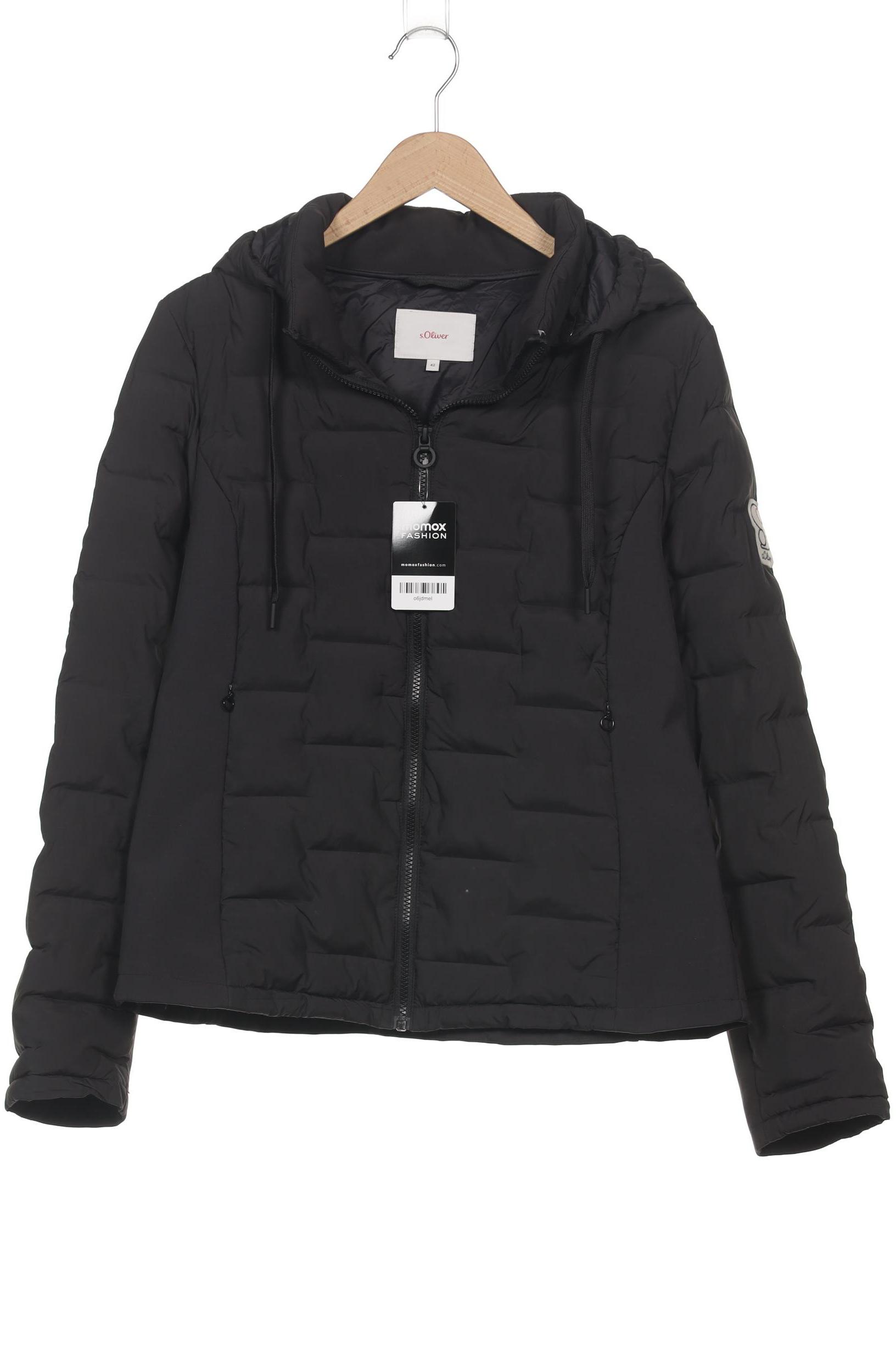 

s.Oliver Damen Jacke, schwarz, Gr. 42