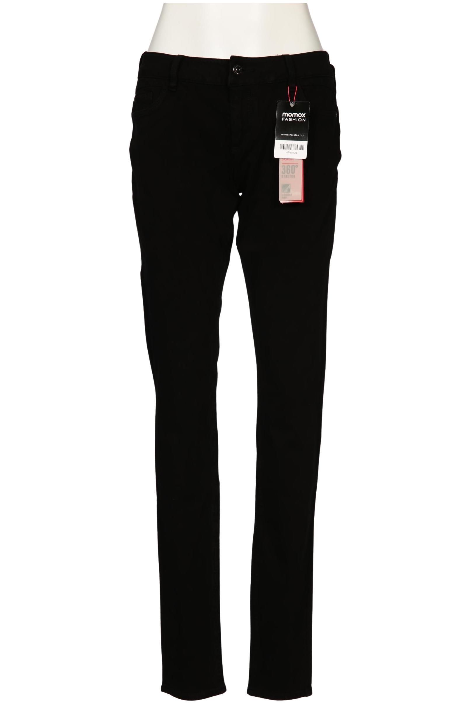 

s.Oliver Damen Jeans, schwarz, Gr. 38