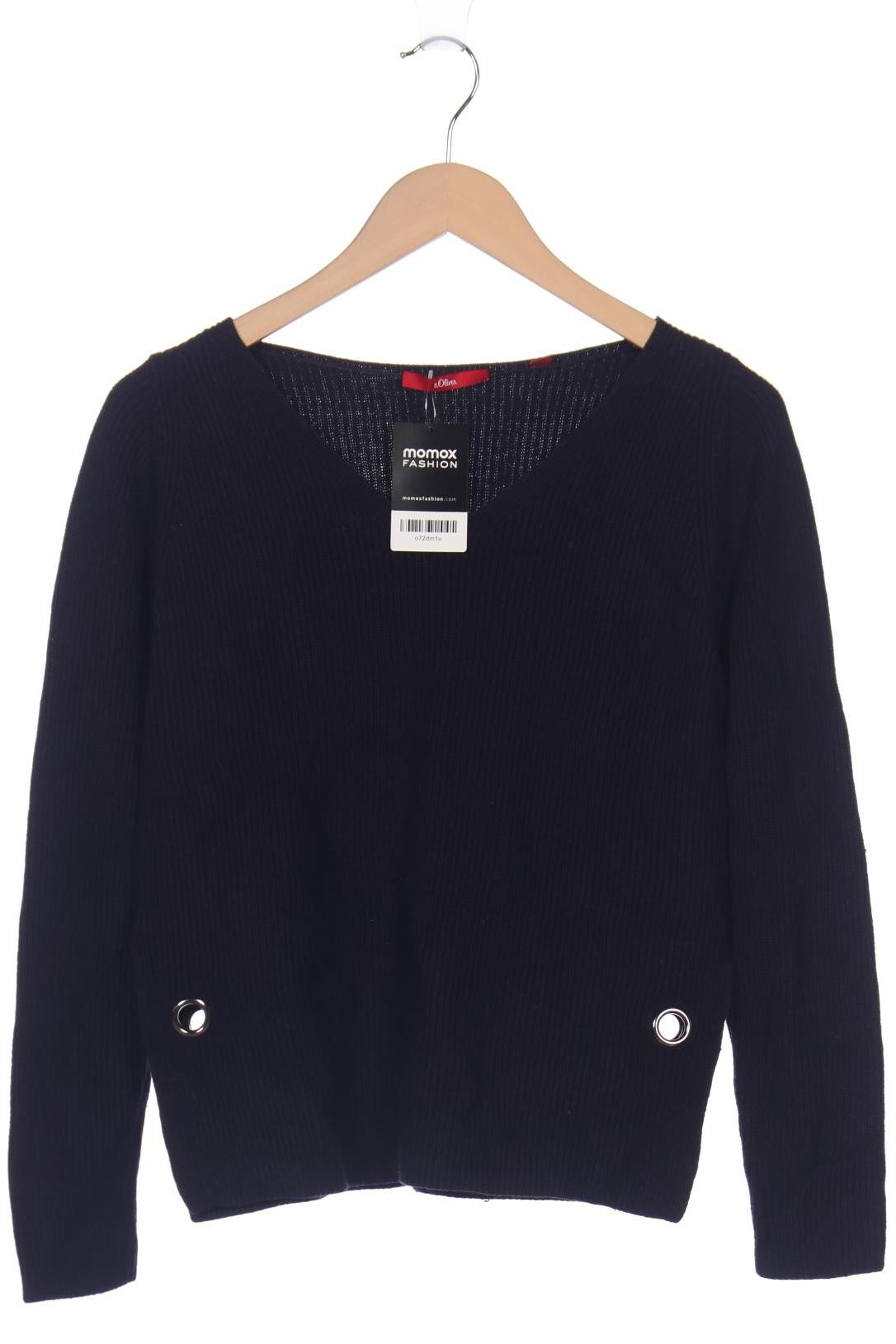 

s.Oliver Damen Pullover, marineblau