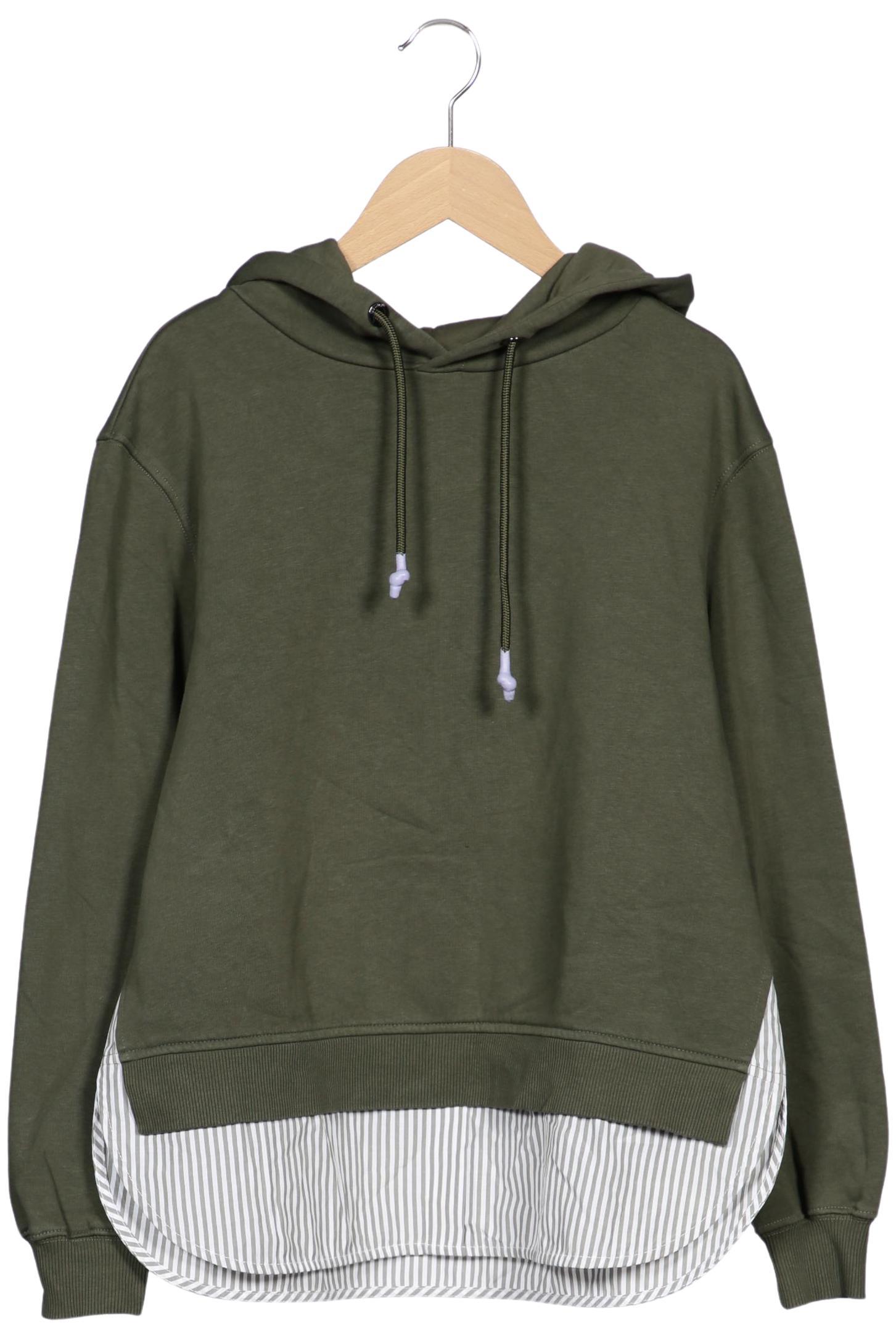 

s.Oliver Damen Kapuzenpullover, grün, Gr. 34