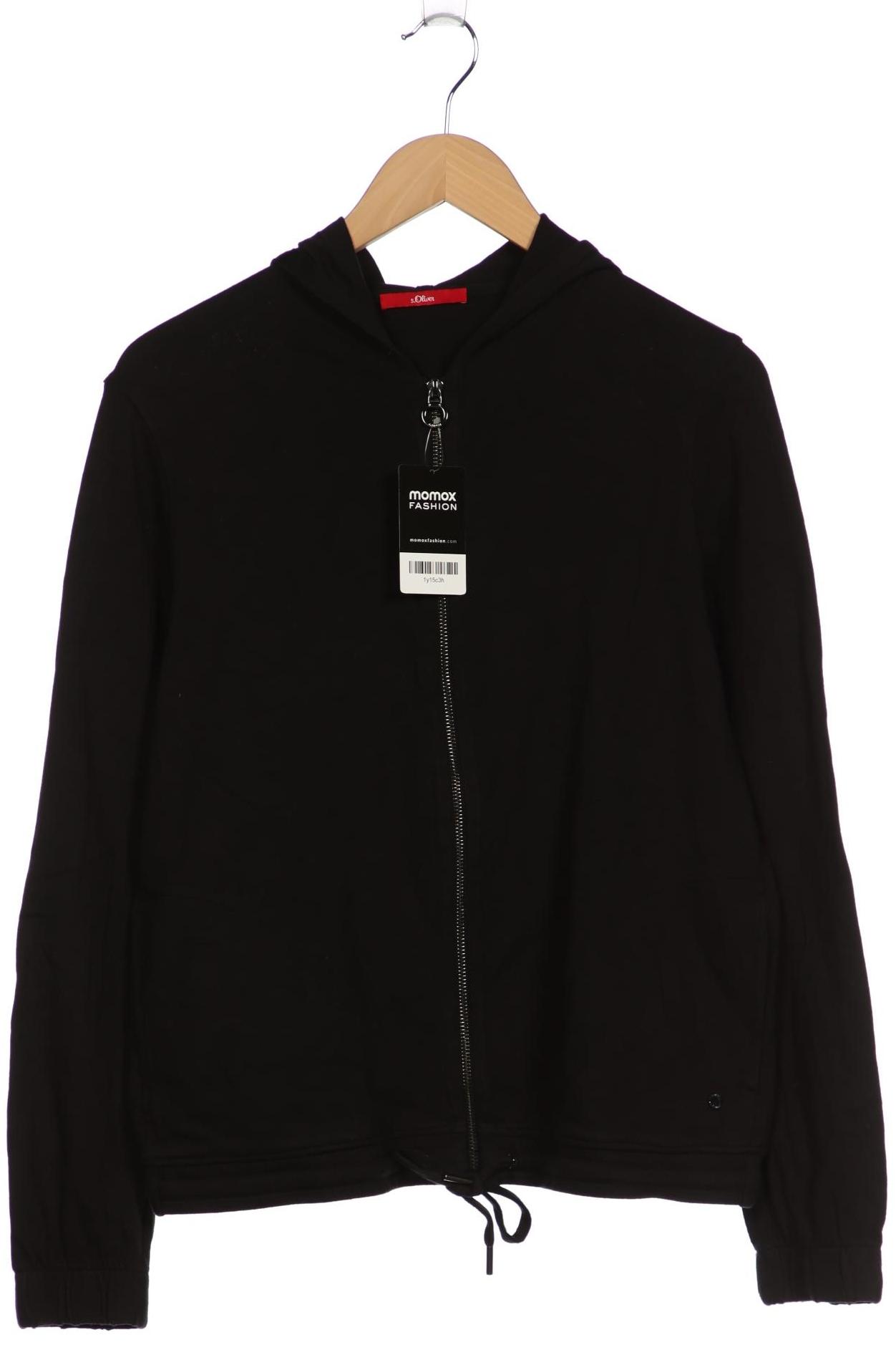

s.Oliver Damen Kapuzenpullover, schwarz, Gr. 40