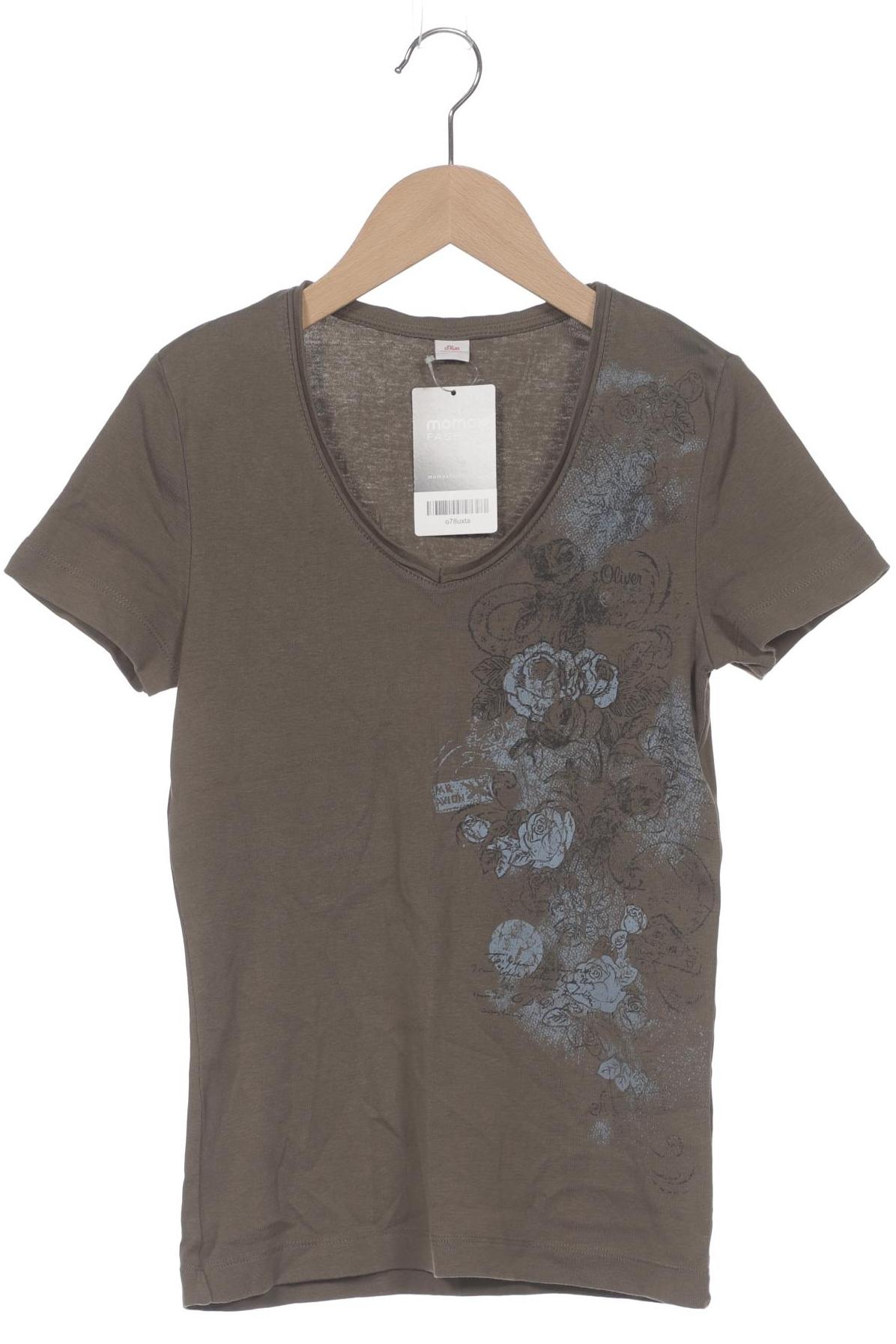 

s.Oliver Damen T-Shirt, grün, Gr. 36