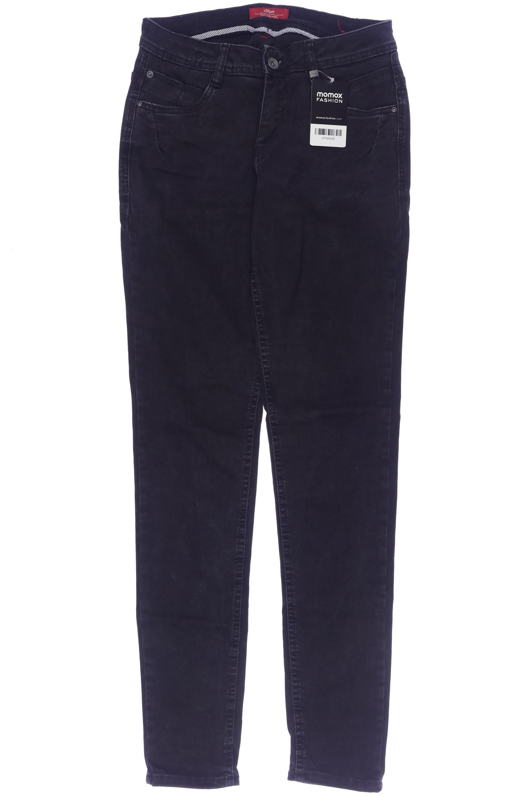 

s.Oliver Damen Jeans, schwarz, Gr. 38