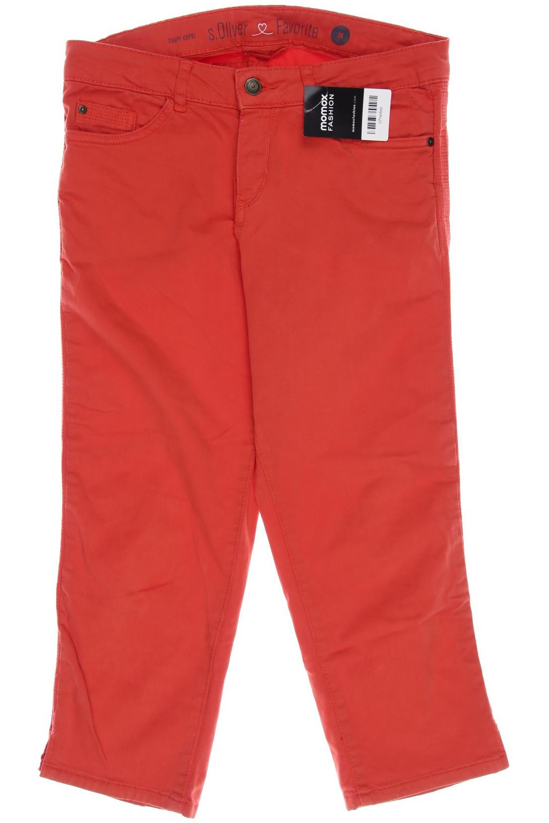 

s.Oliver Damen Jeans, rot