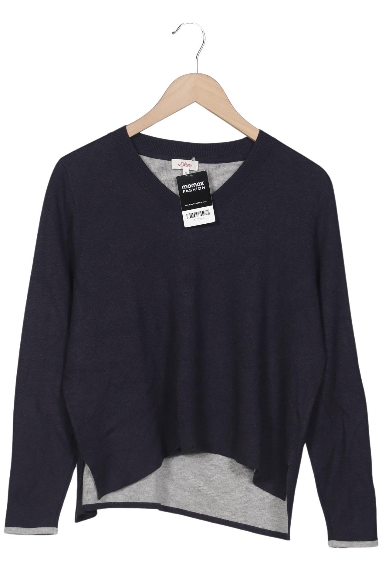 

s.Oliver Damen Pullover, marineblau, Gr. 40
