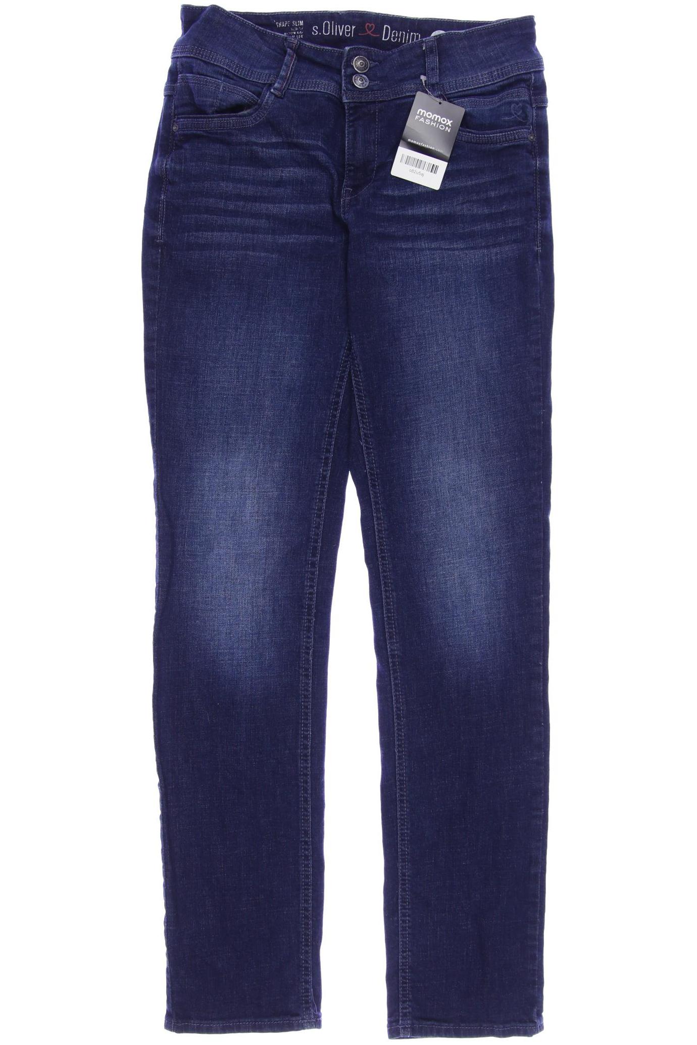 

s.Oliver Damen Jeans, marineblau