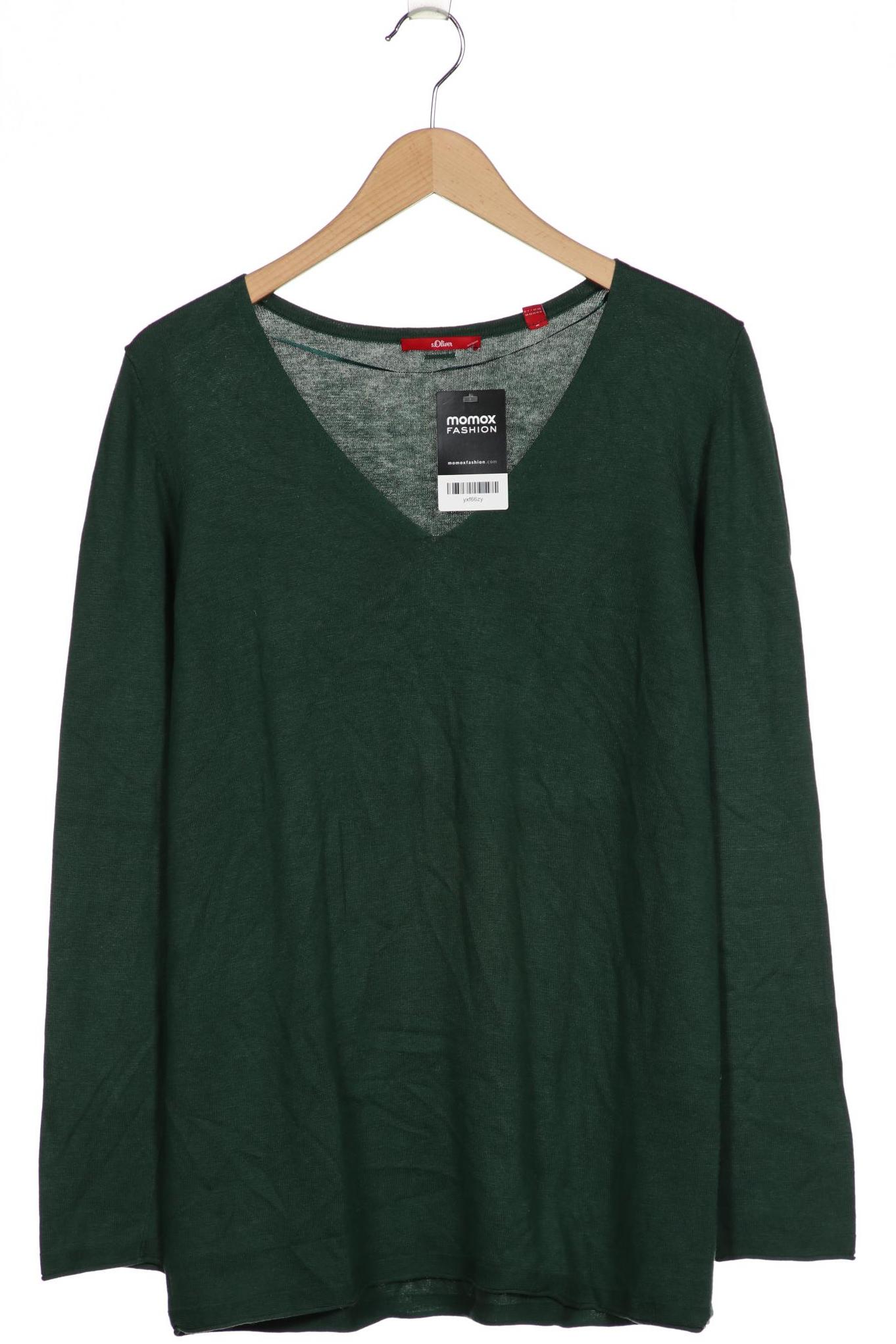

s.Oliver Damen Pullover, grün, Gr. 44