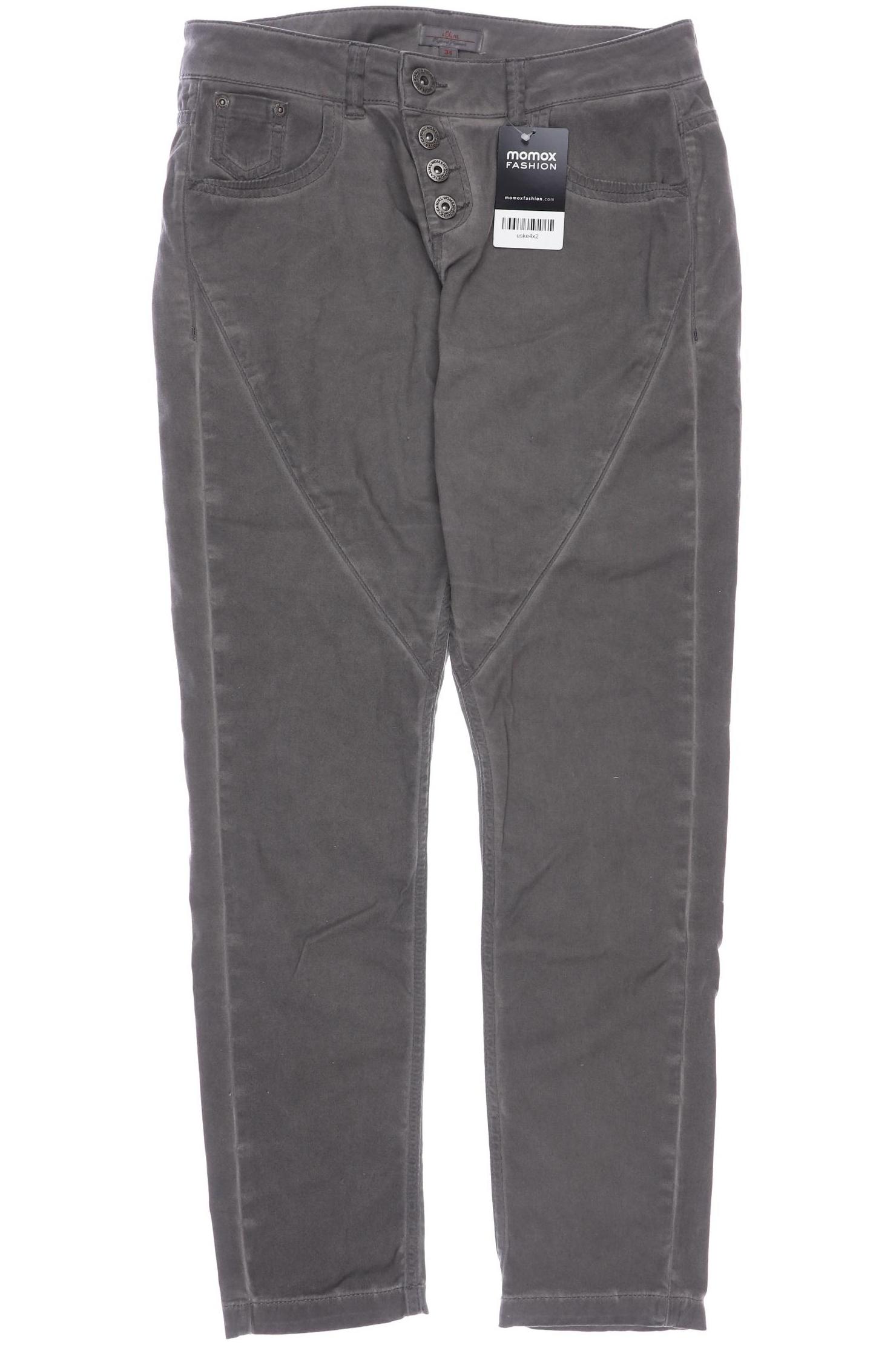 

s.Oliver Damen Stoffhose, grau, Gr. 34