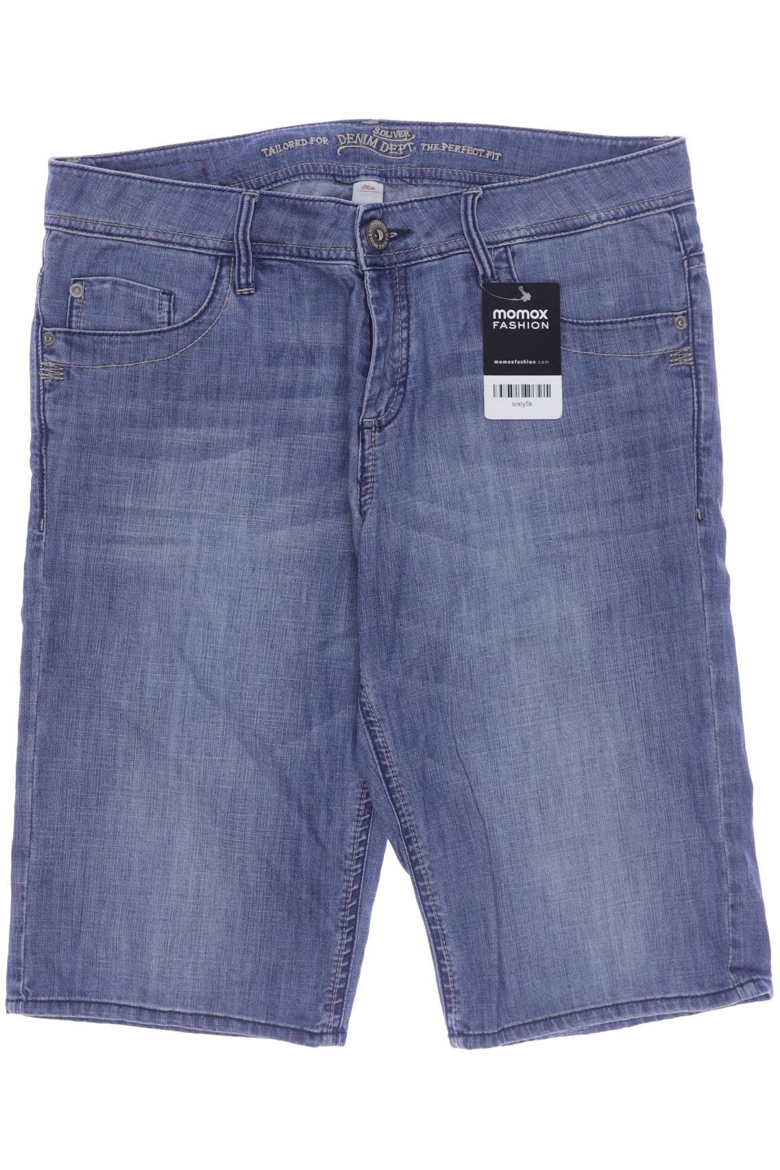 

s.Oliver Damen Shorts, blau, Gr. 38