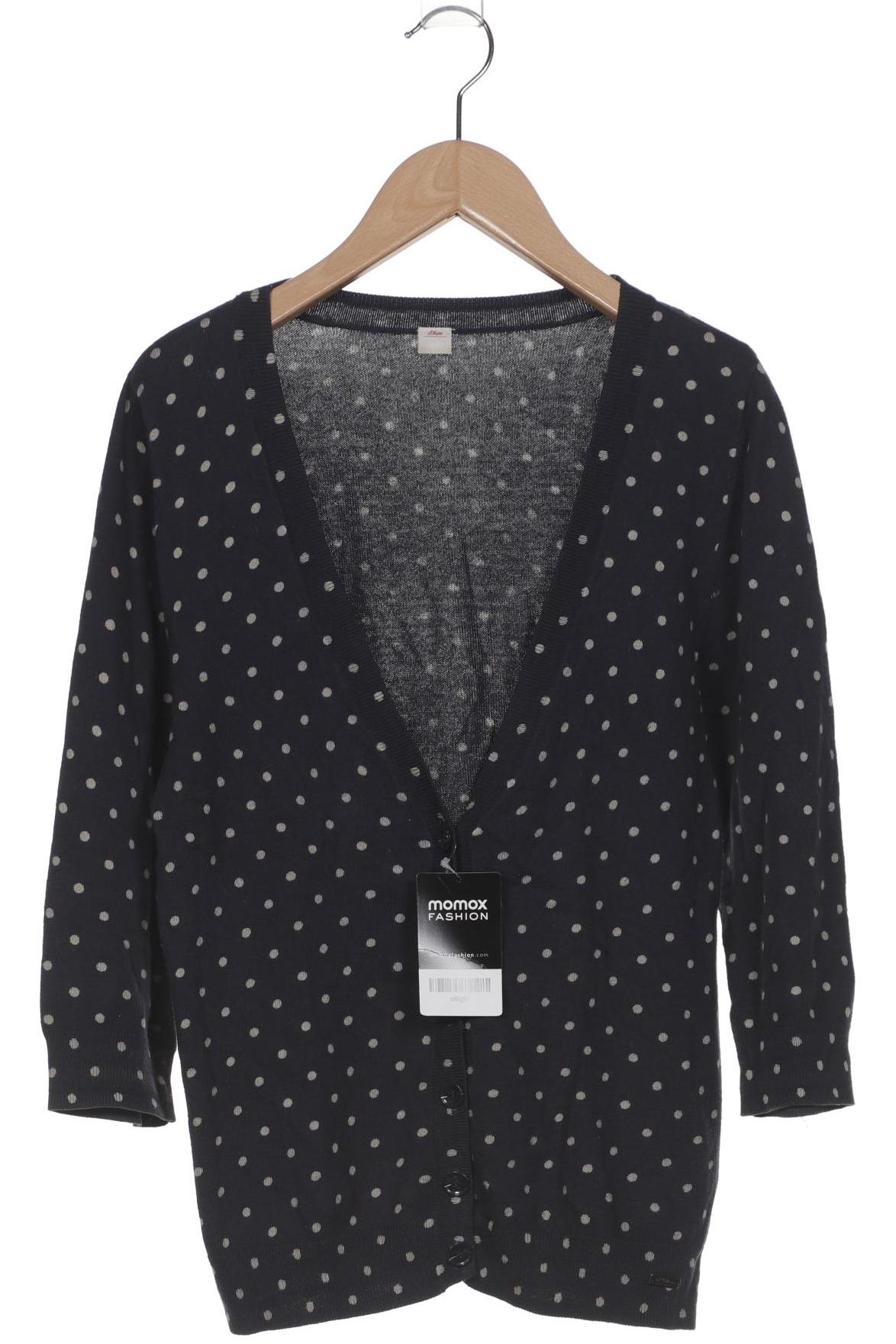 Thumbnail - s.Oliver Damen Strickjacke, marineblau, Gr. 36