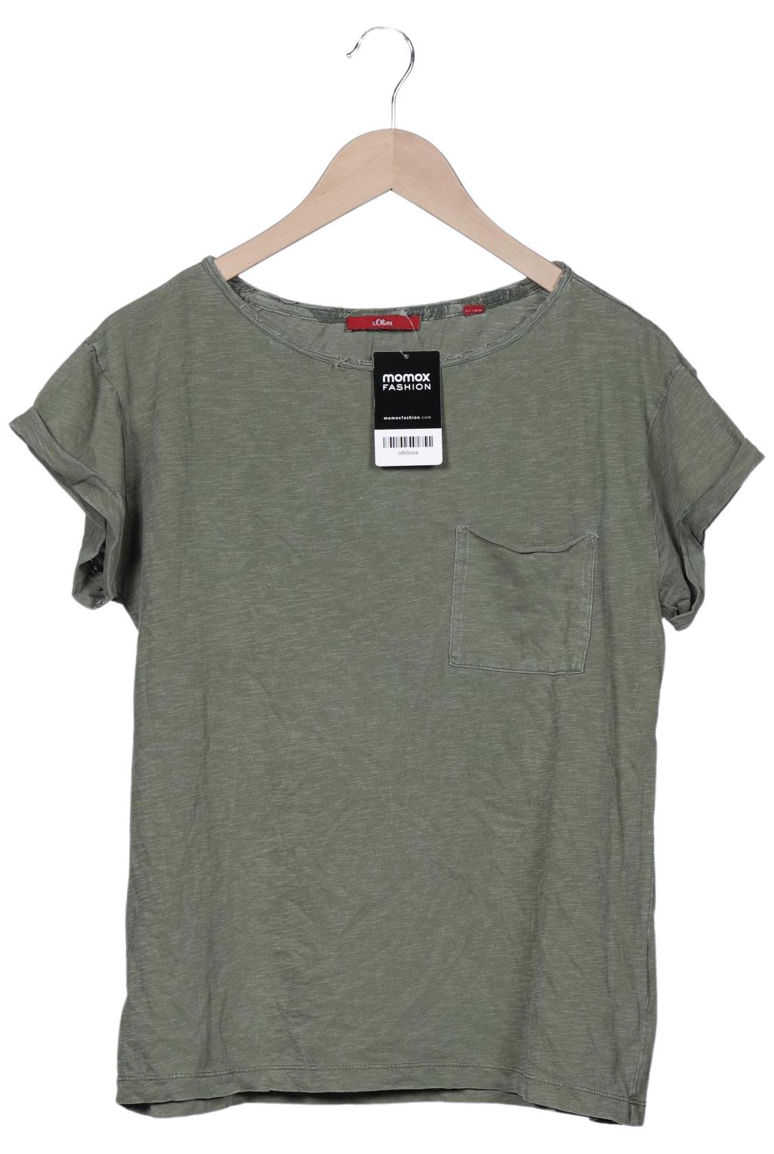 Thumbnail - s.Oliver Damen T-Shirt, grün, Gr. 36
