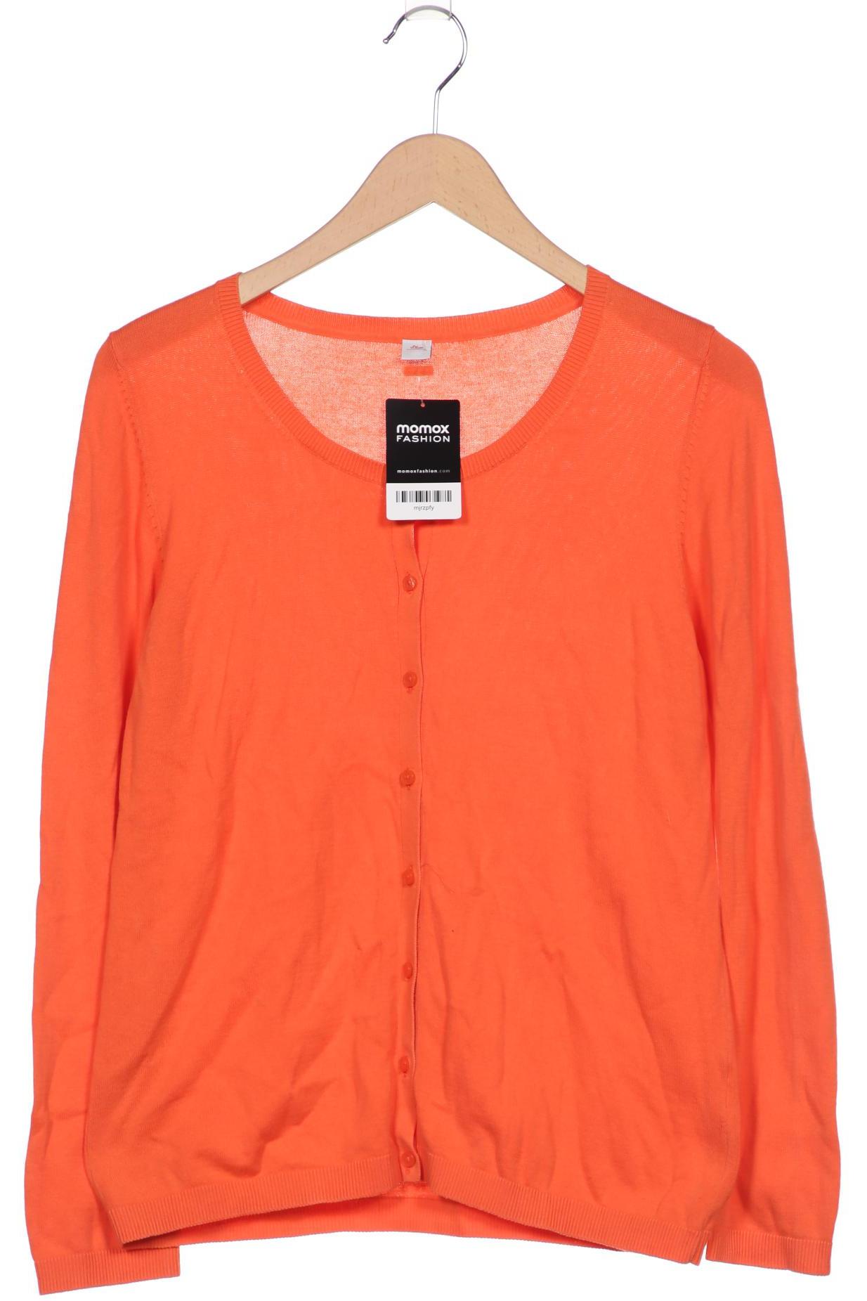 

s.Oliver Damen Strickjacke, orange