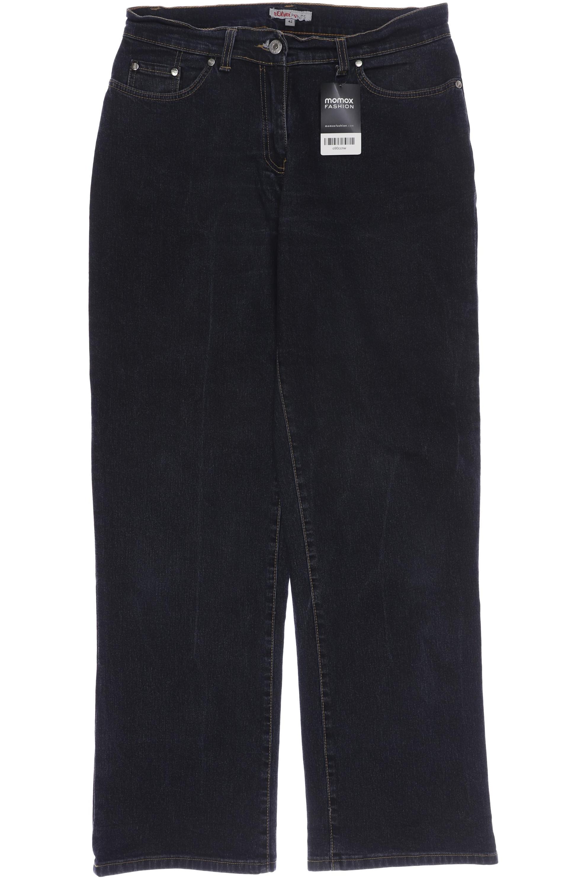 

s.Oliver Damen Jeans, marineblau