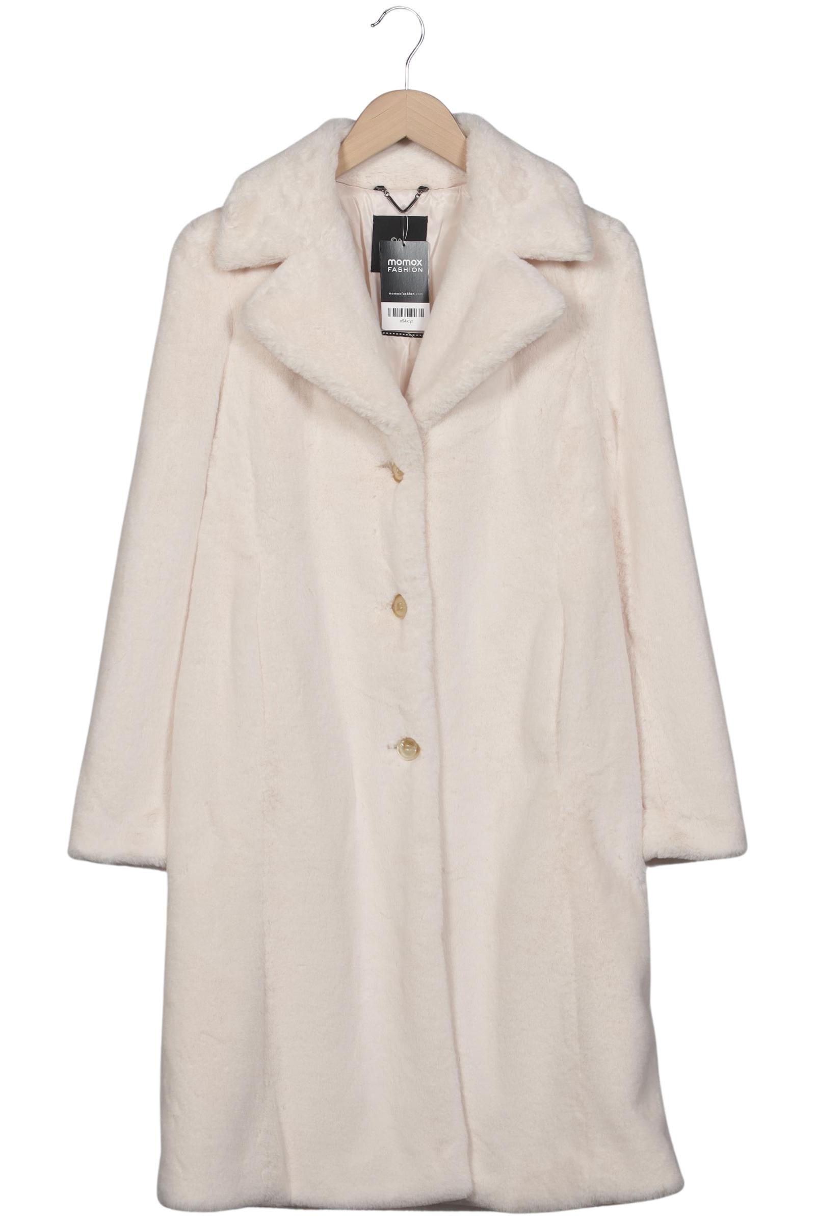 

s.Oliver Damen Mantel, cremeweiß, Gr. 34