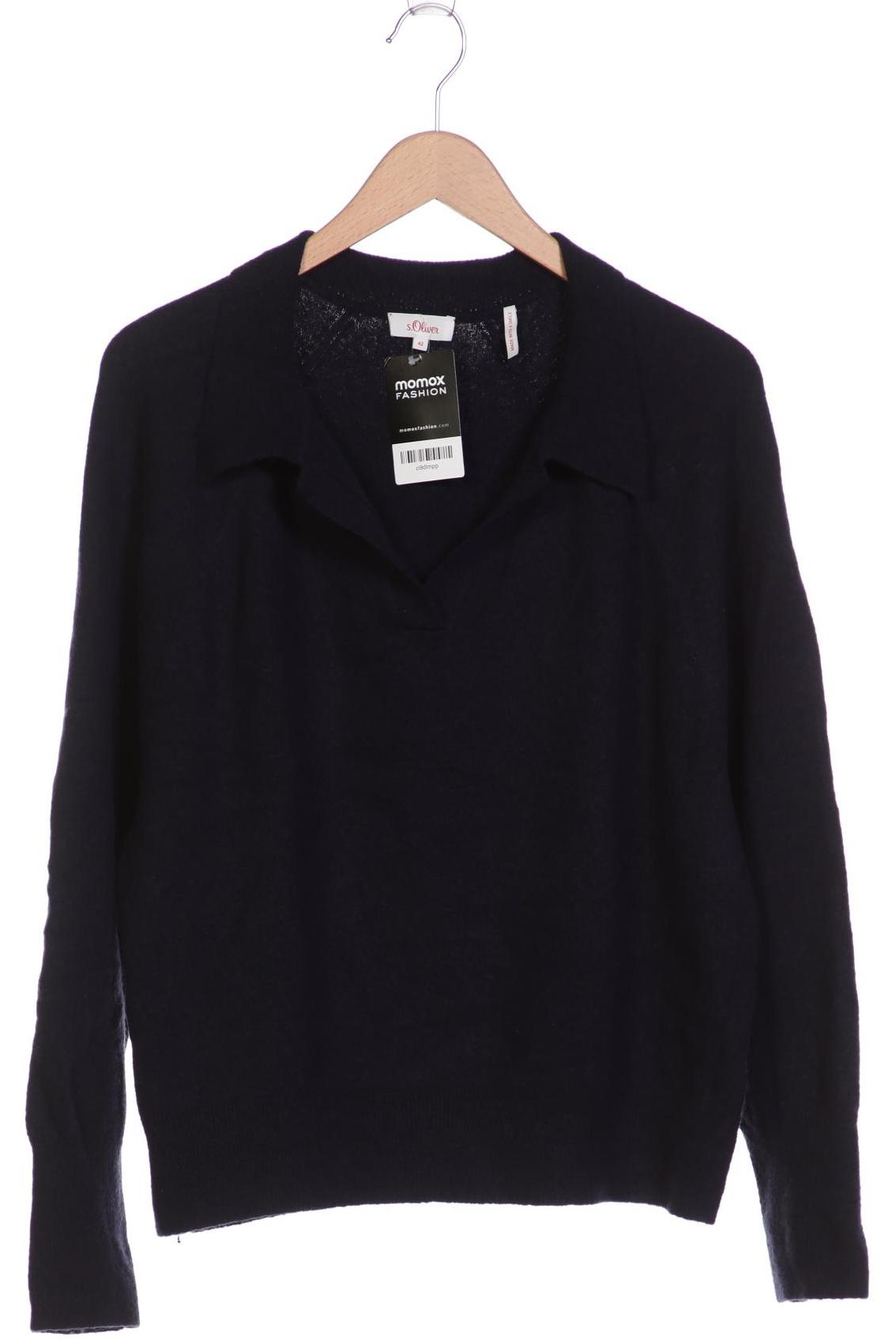 

s.Oliver Damen Pullover, marineblau