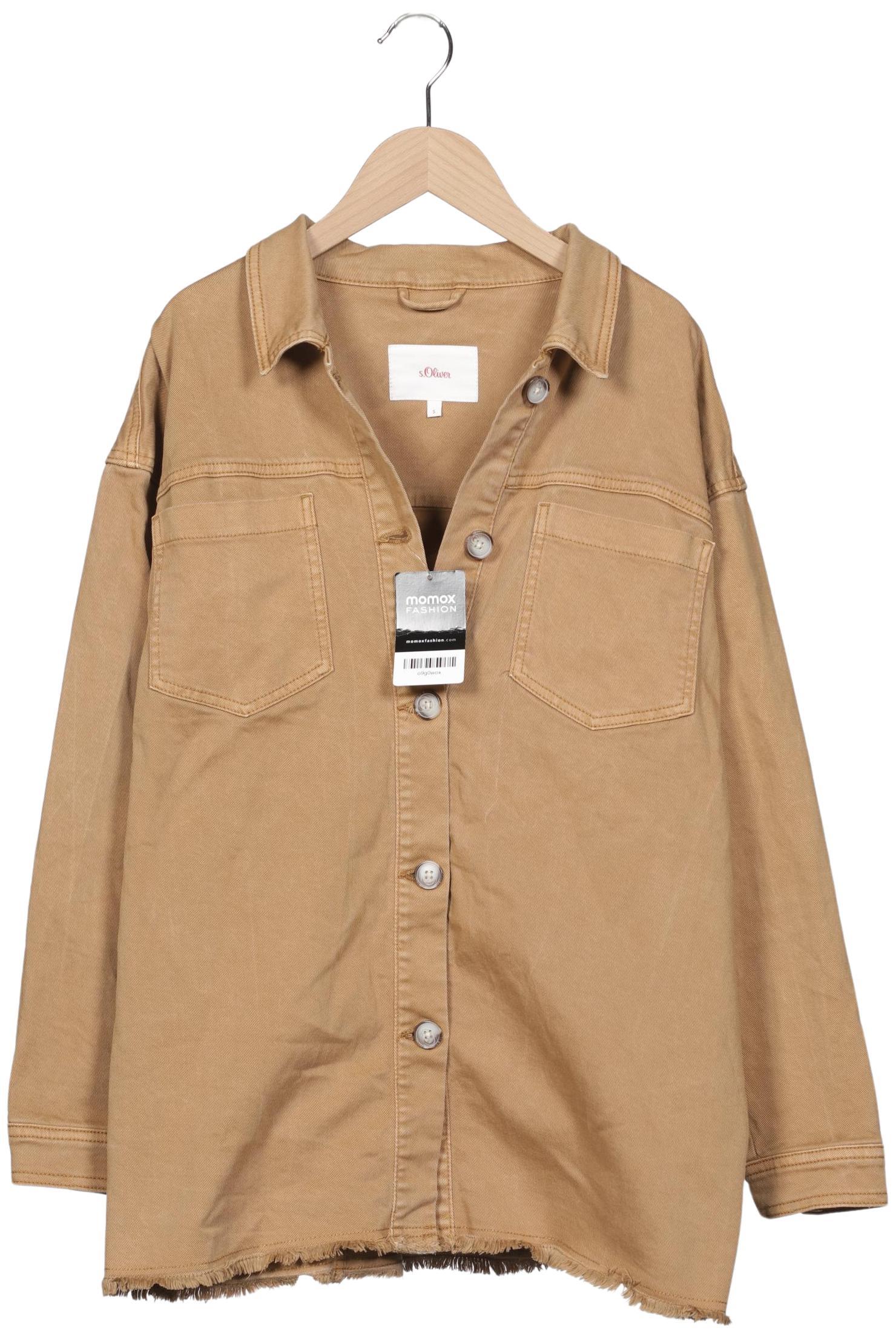 

s.Oliver Damen Jacke, beige, Gr. 36
