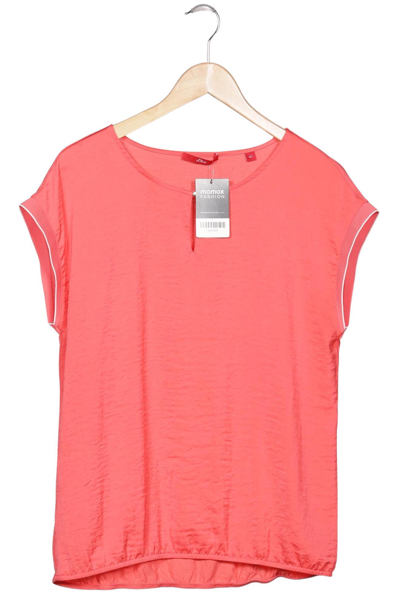 

s.Oliver Damen T-Shirt, orange, Gr. 40