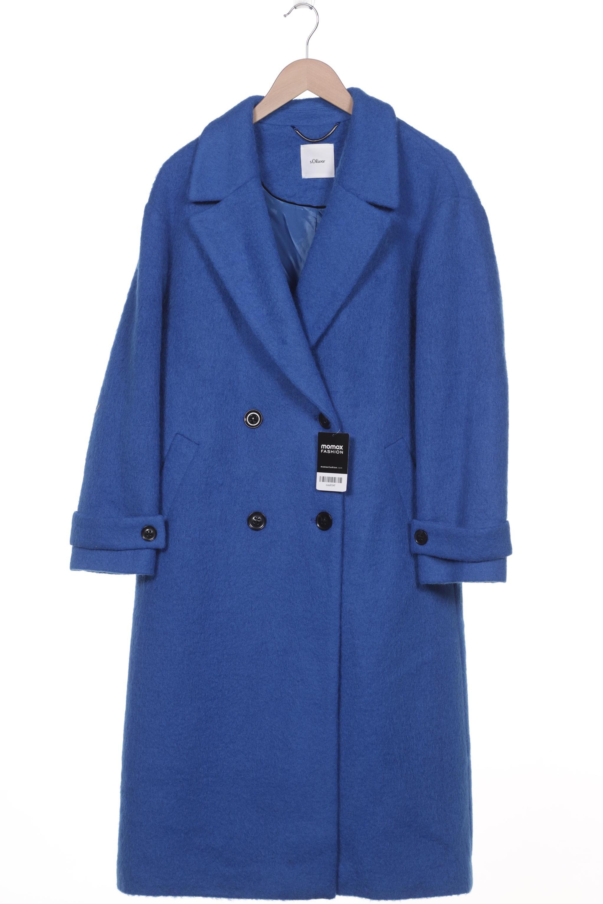 

s.Oliver Damen Mantel, blau