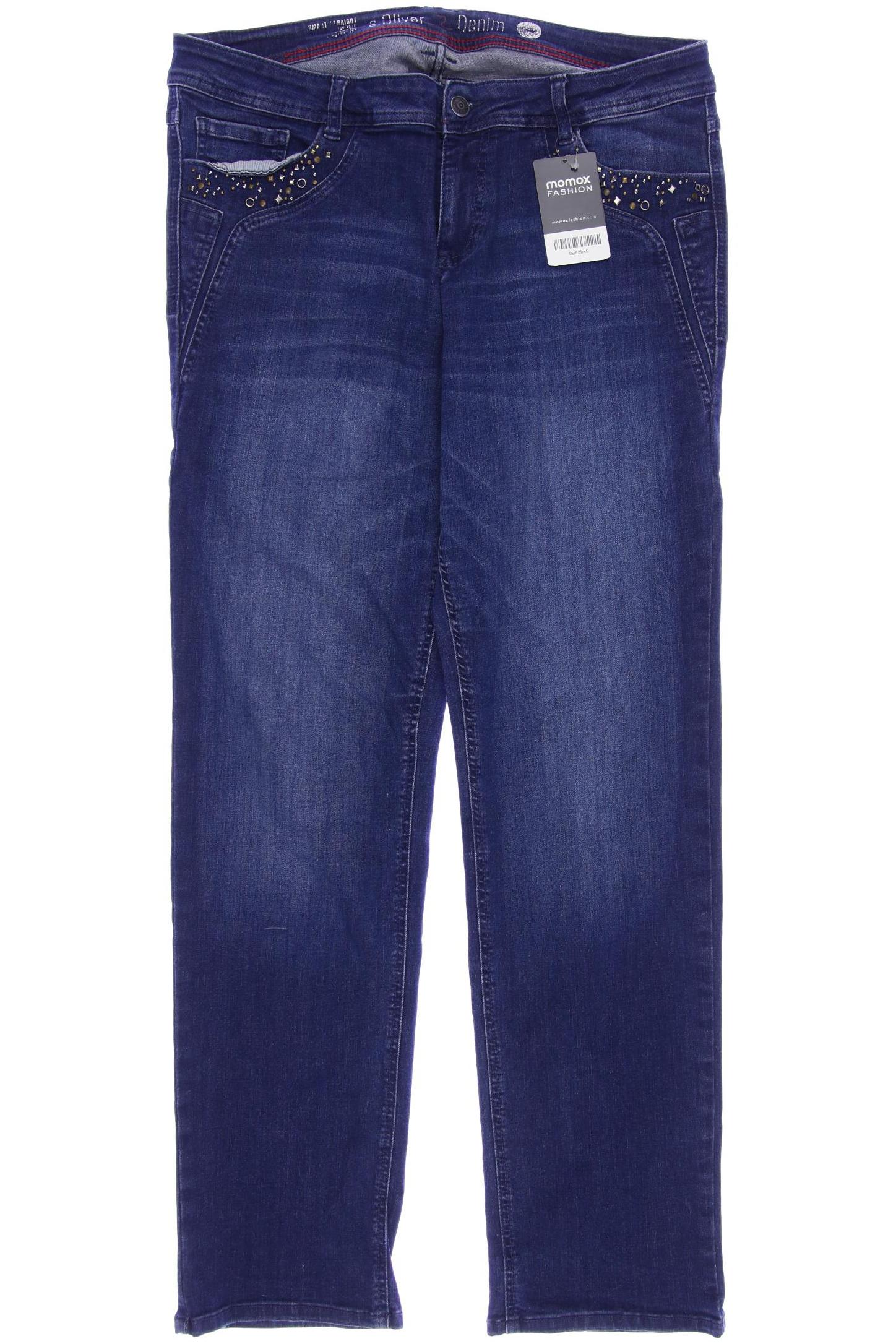 

s.Oliver Damen Jeans, blau