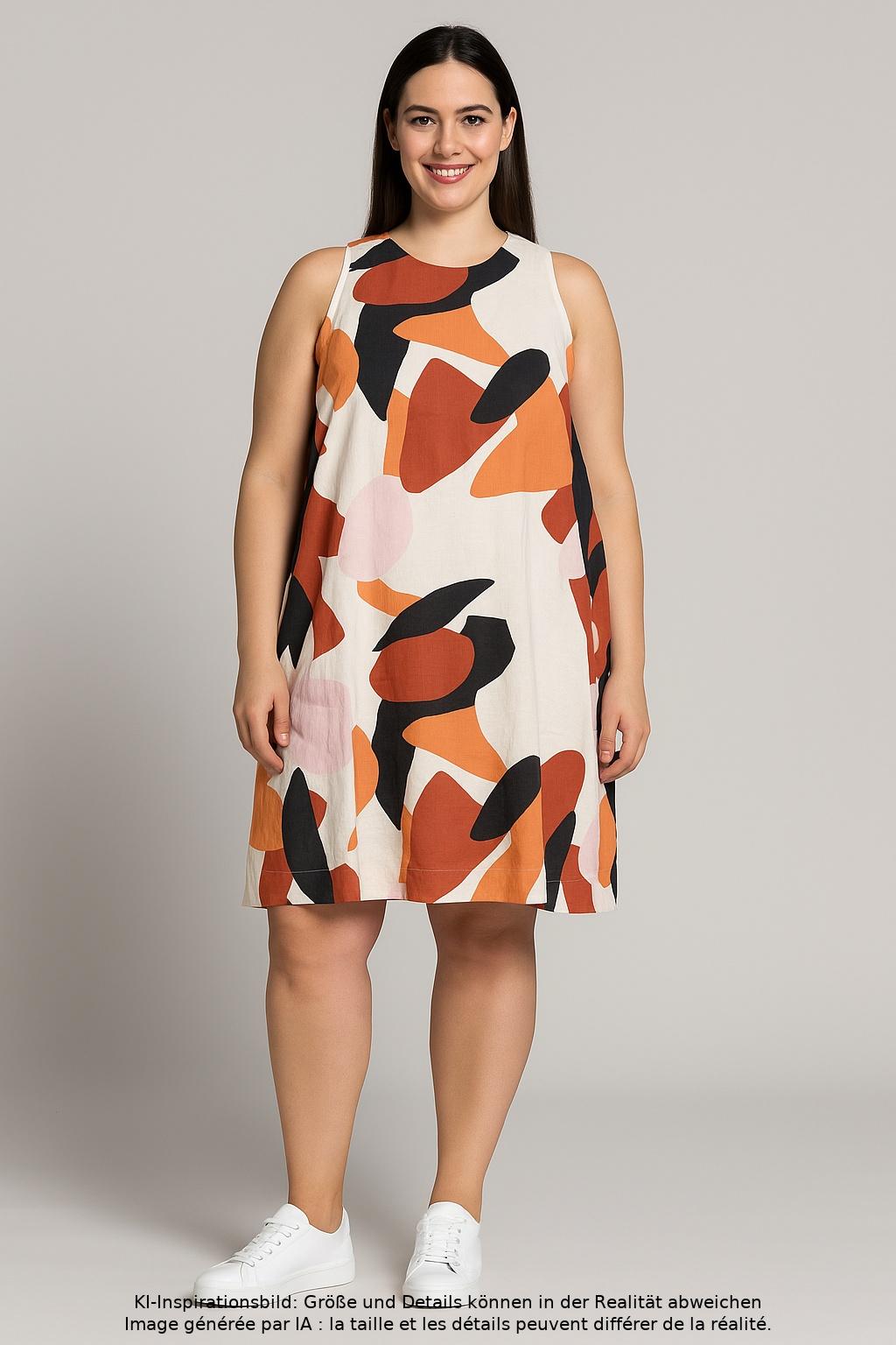 

s.Oliver Damen Kleid, mehrfarbig, Gr. 44