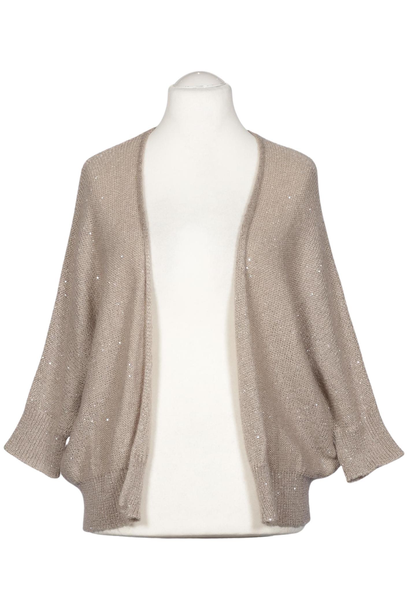 

s.Oliver Damen Strickjacke, beige, Gr. 38