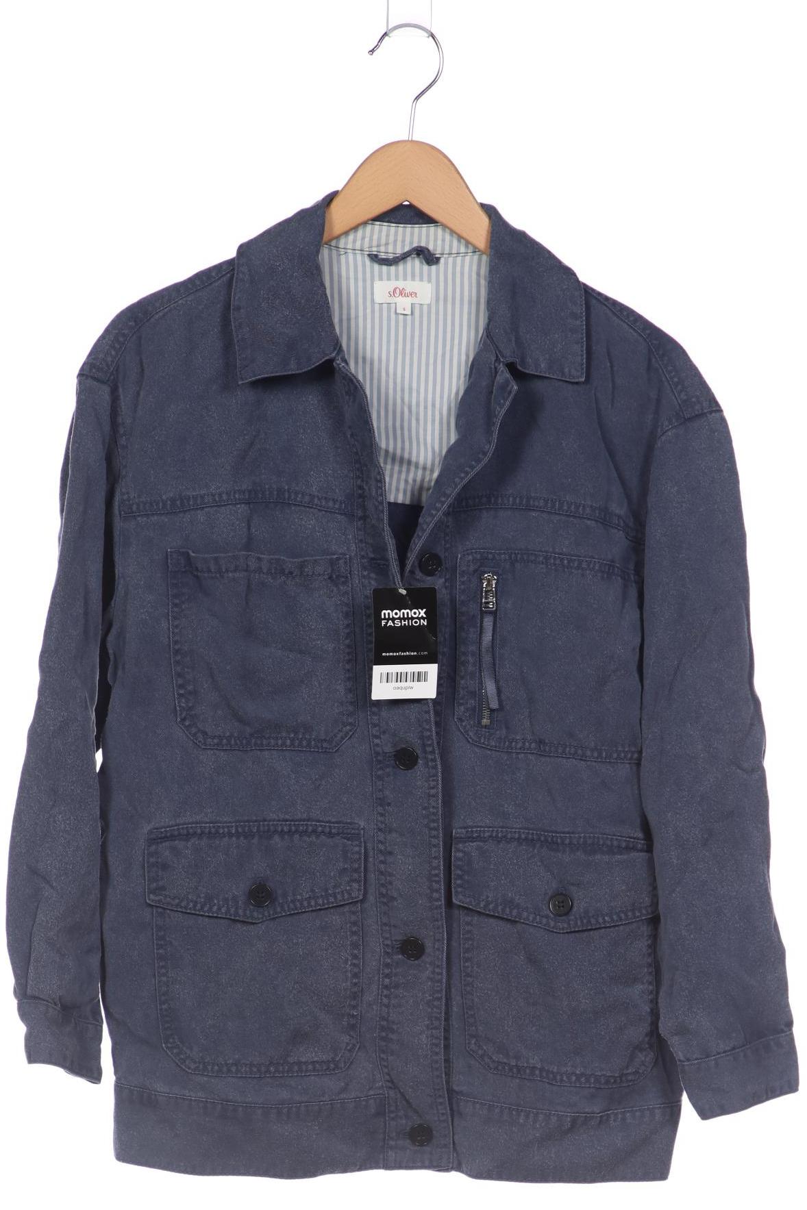 

s.Oliver Damen Jacke, blau, Gr. 36