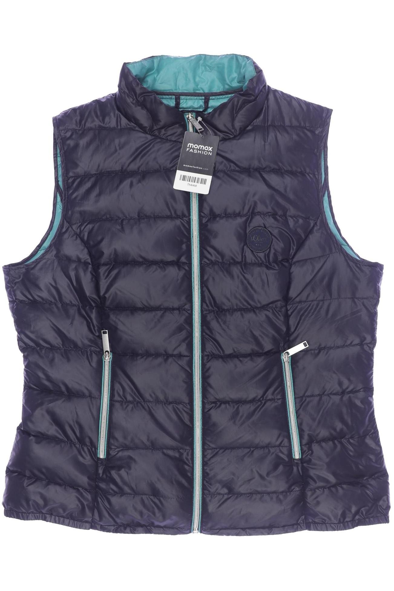 

s.Oliver Damen Weste, marineblau, Gr. 42