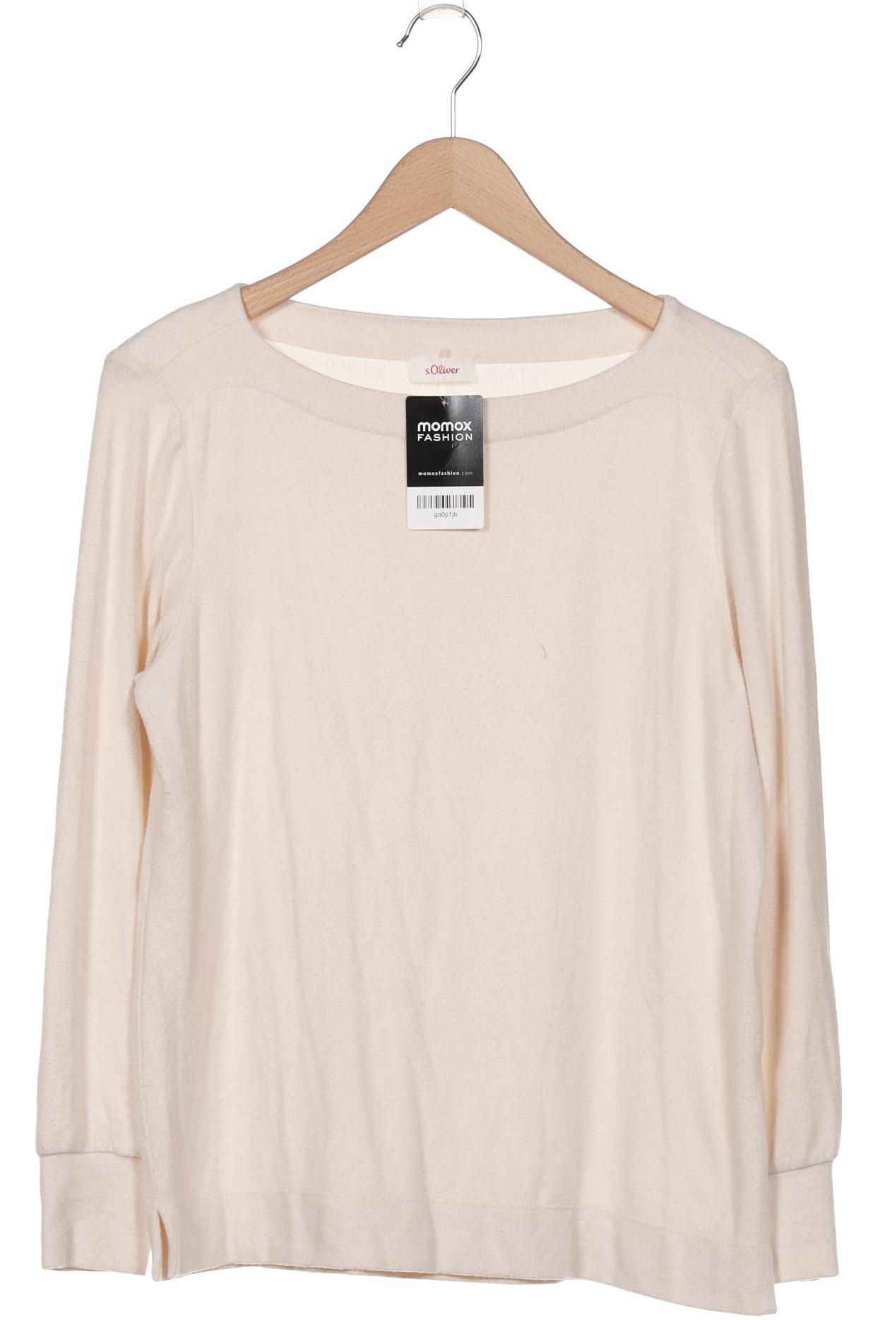 

s.Oliver Damen Pullover, cremeweiß, Gr. 38