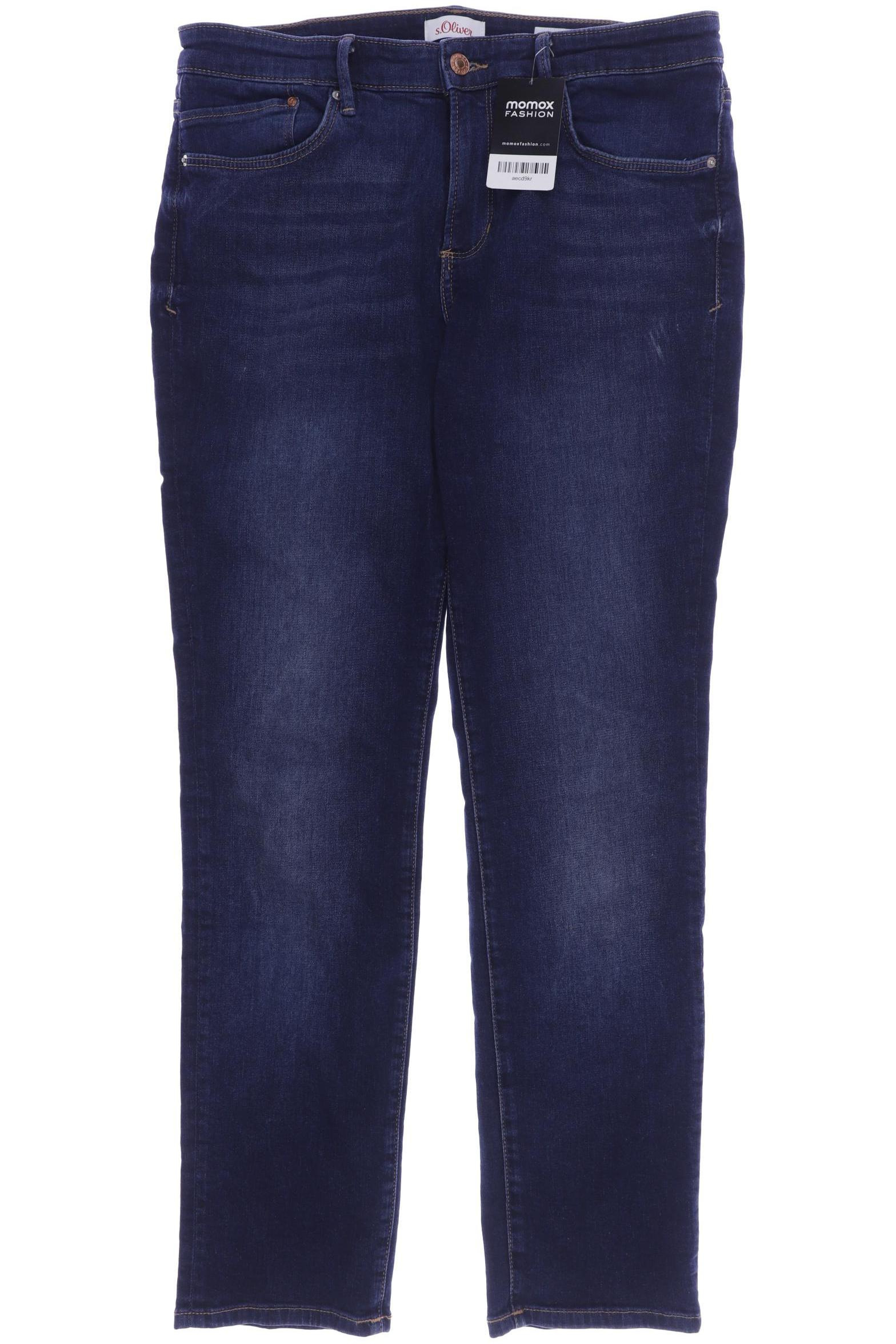 

s.Oliver Damen Jeans, marineblau