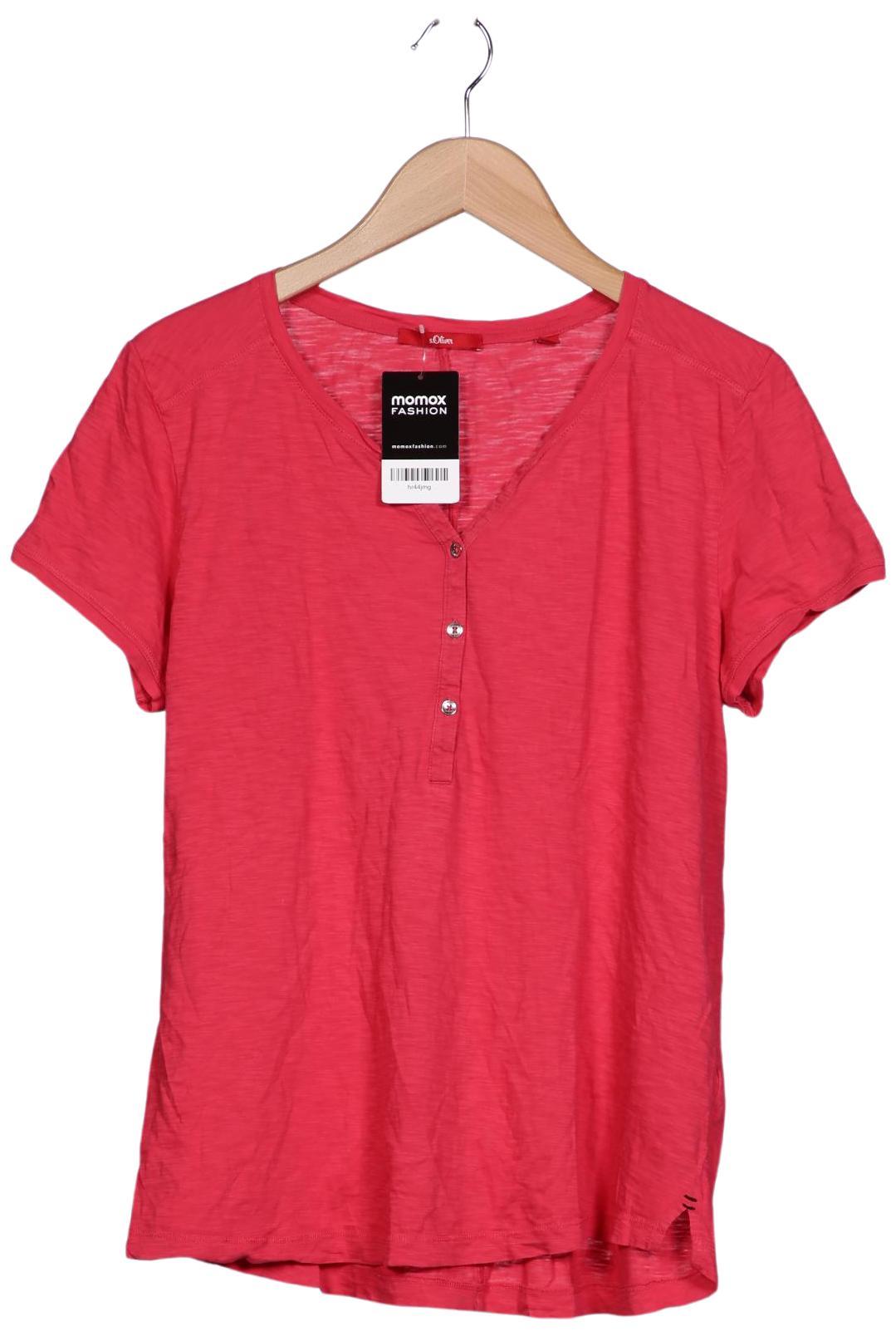 

s.Oliver Damen T-Shirt, rot, Gr. 42