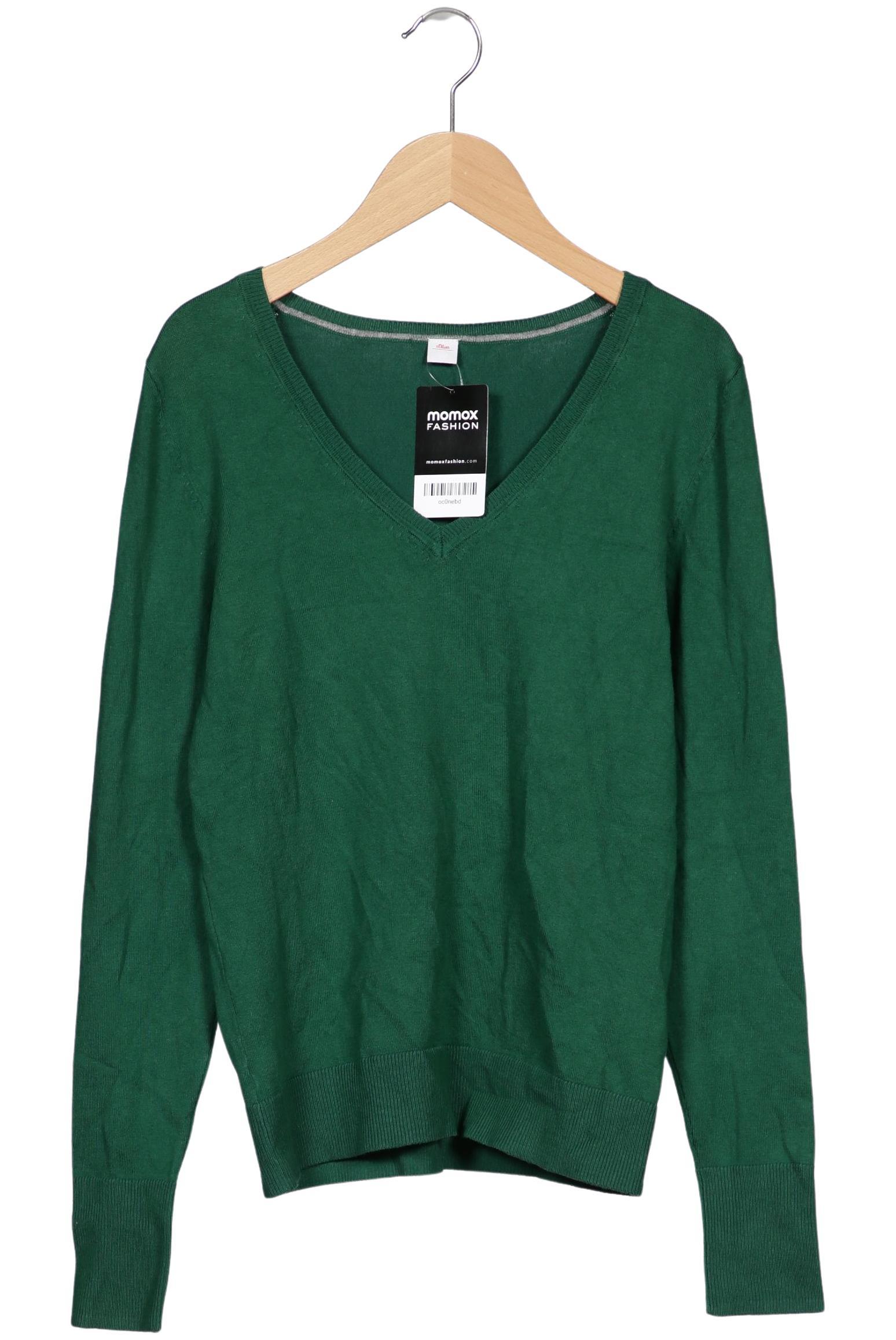 

s.Oliver Damen Pullover, grün, Gr. 36