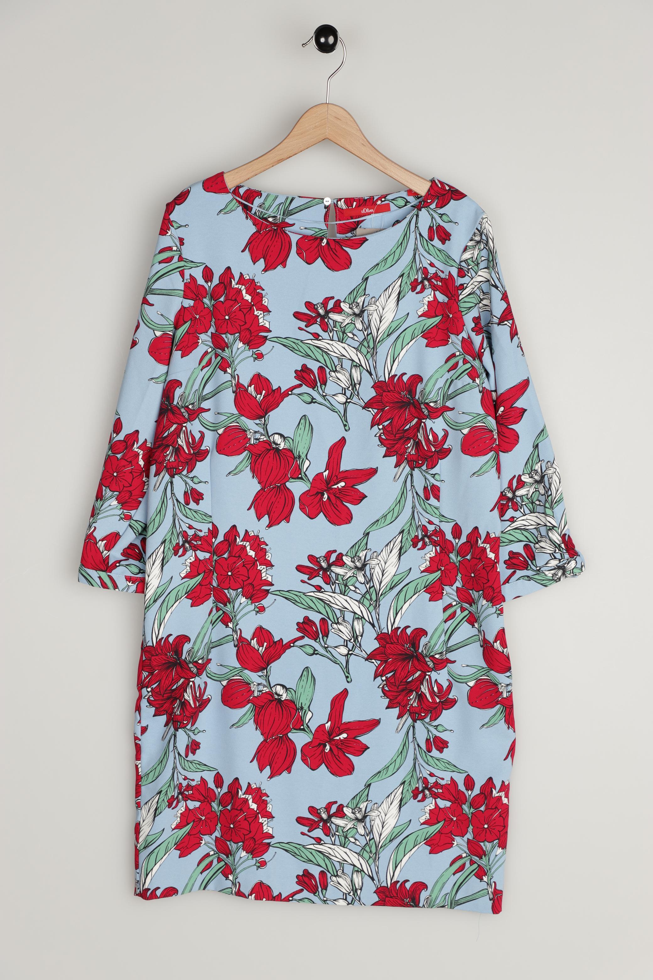 

s.Oliver Damen Kleid, mehrfarbig