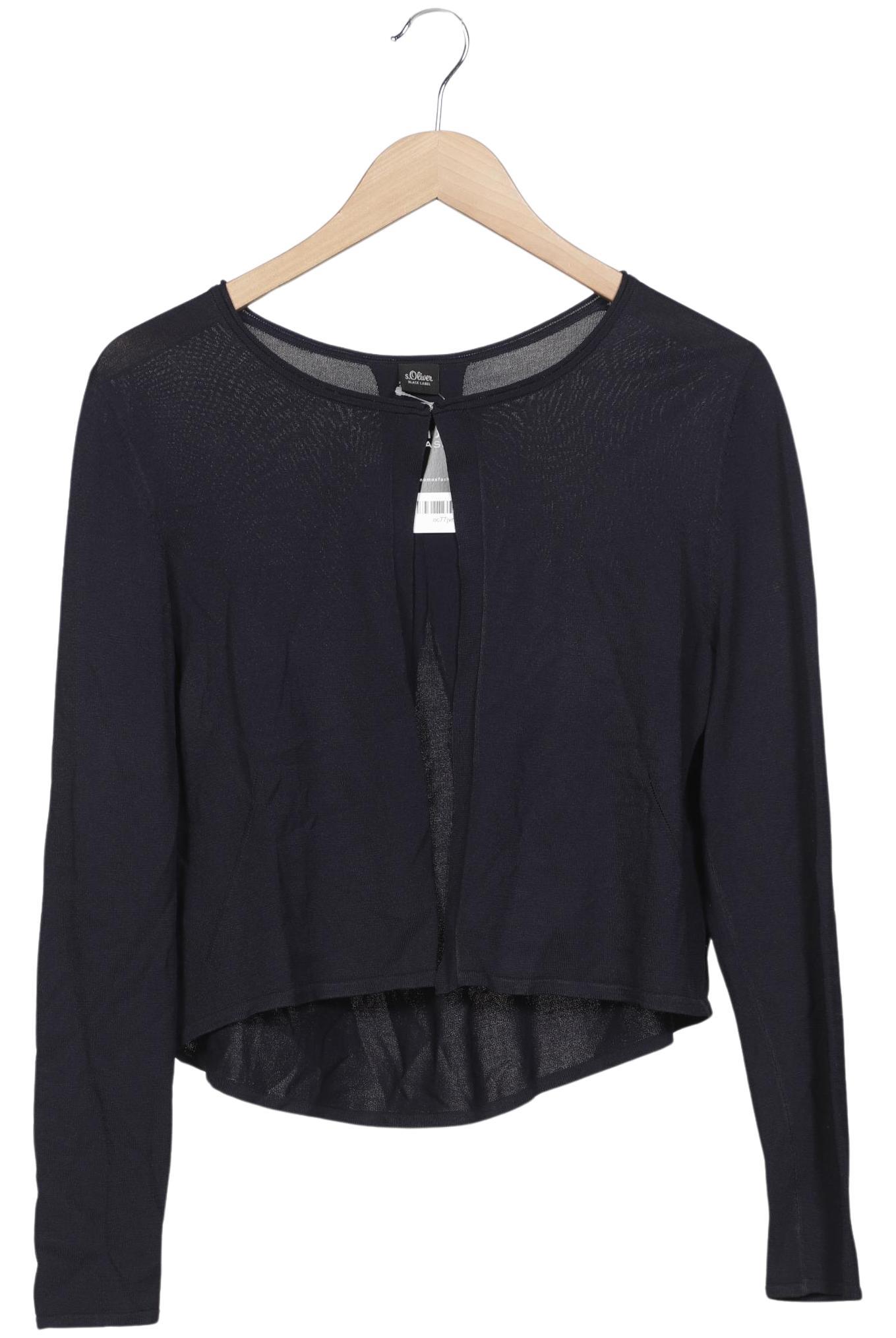 

s.Oliver Damen Strickjacke, marineblau, Gr. 42