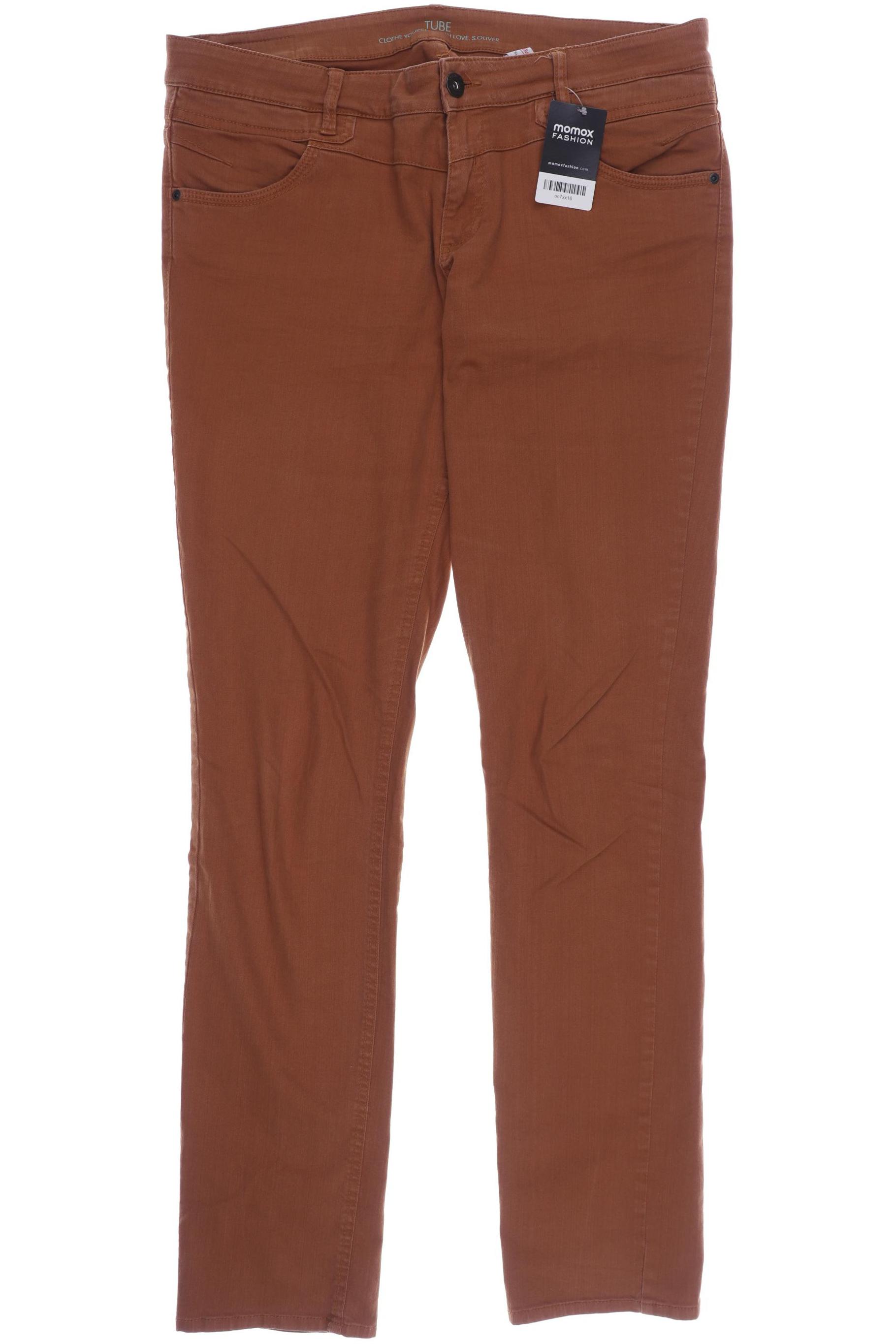 

s.Oliver Damen Jeans, orange