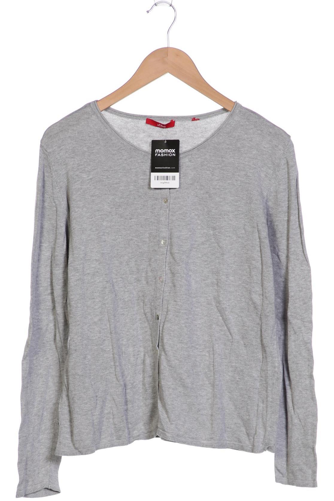 

s.Oliver Damen Strickjacke, grau