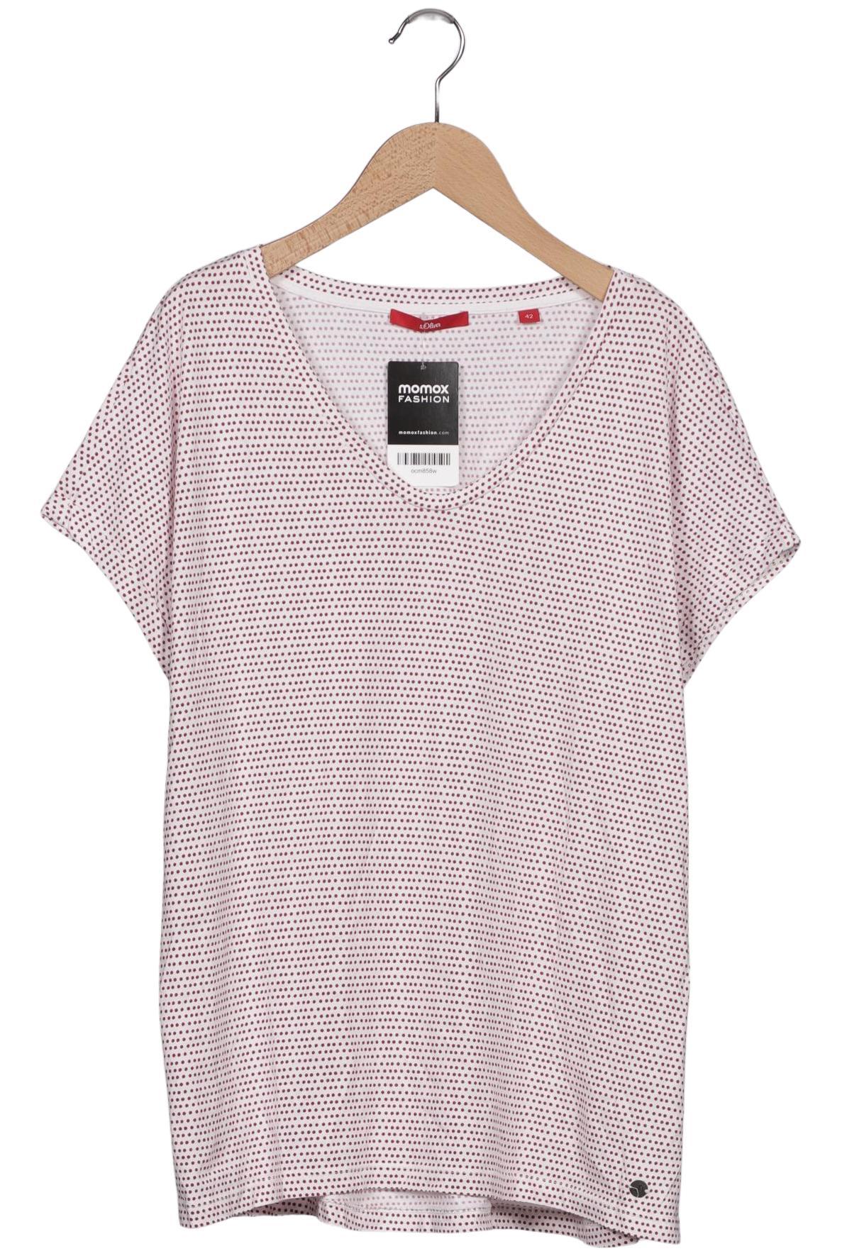 

s.Oliver Damen T-Shirt, weiß, Gr. 42