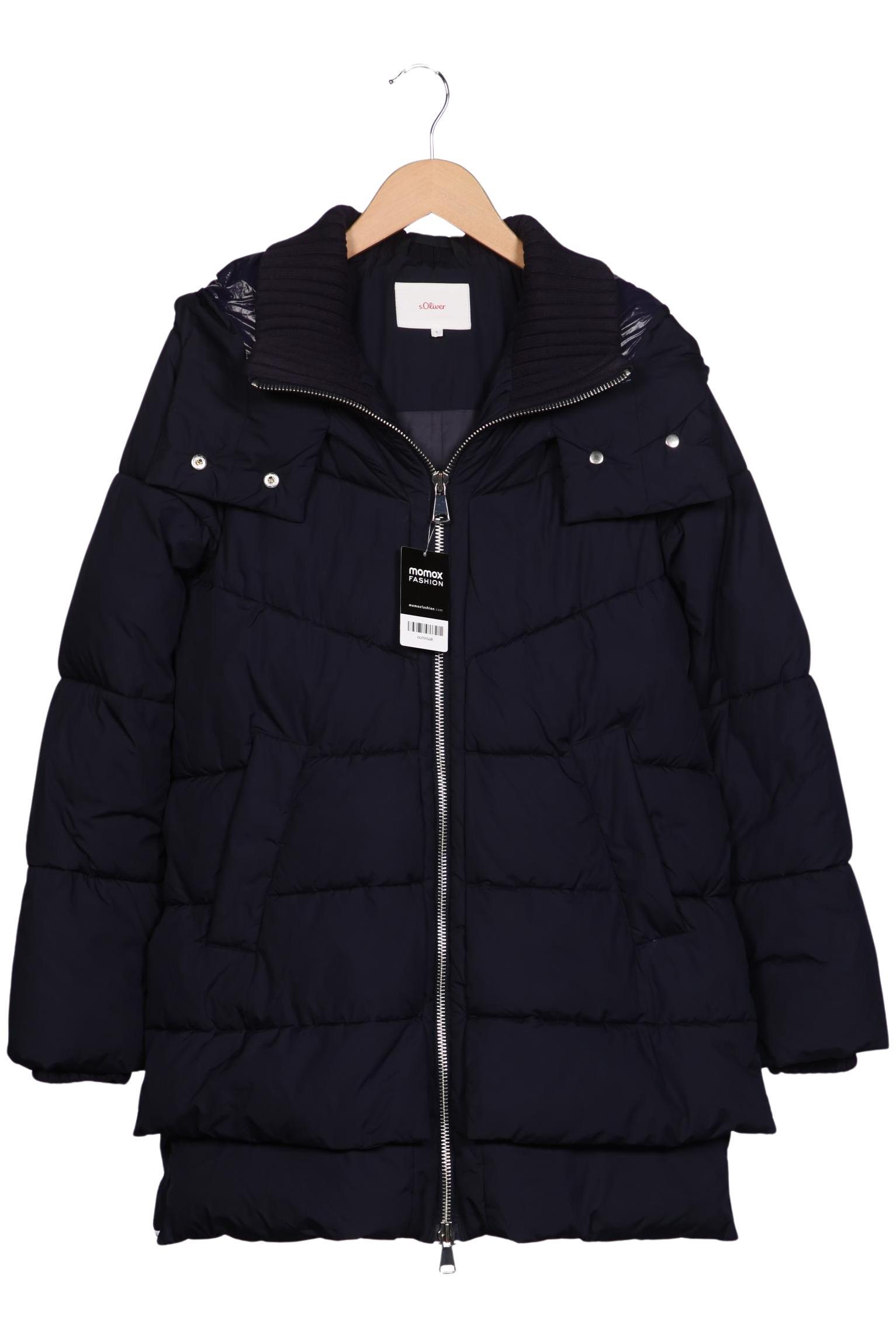 

s.Oliver Damen Mantel, marineblau, Gr. 36