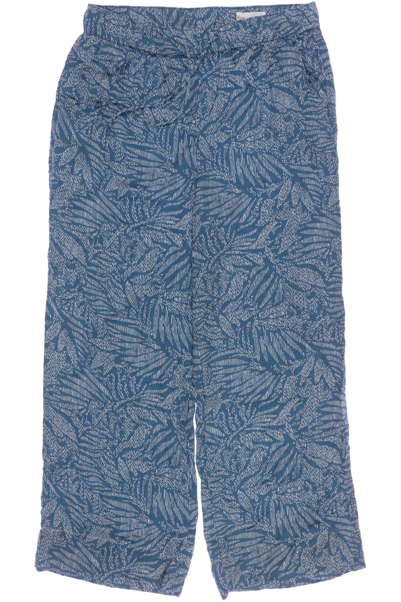 

s.Oliver Damen Stoffhose, blau, Gr. 42