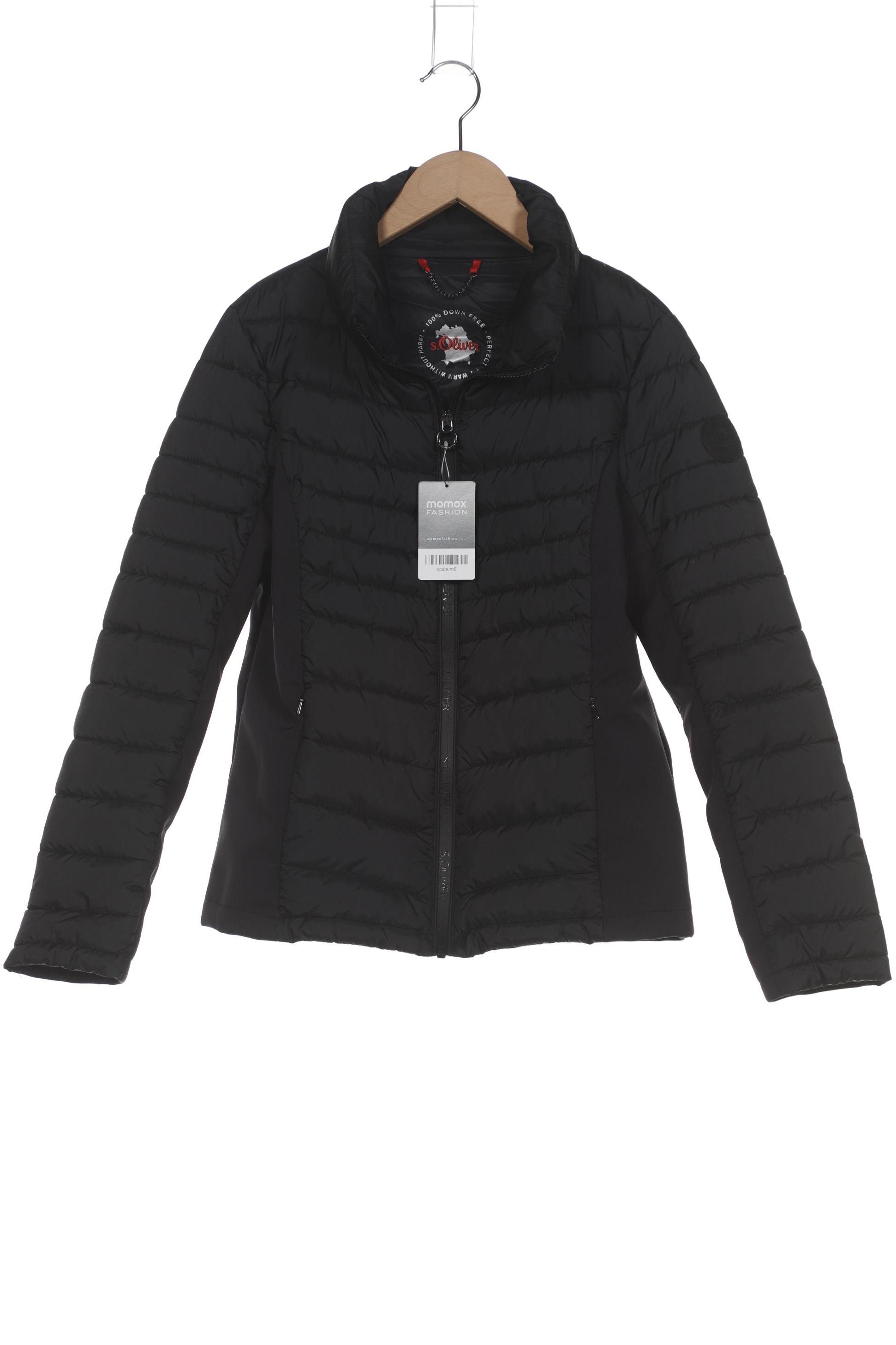 

s.Oliver Damen Jacke, schwarz, Gr. 36