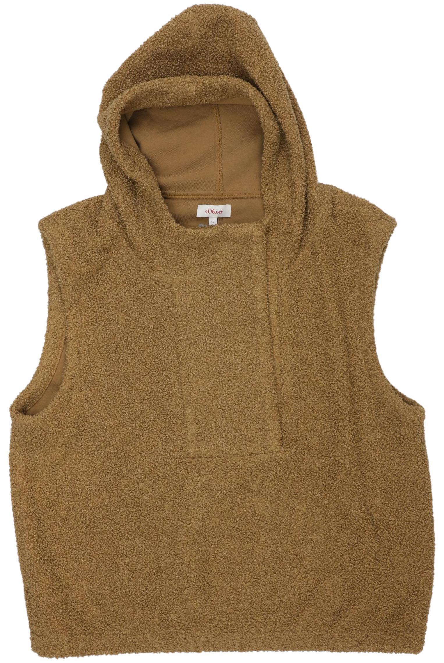 

s.Oliver Damen Kapuzenpullover, braun, Gr. 40