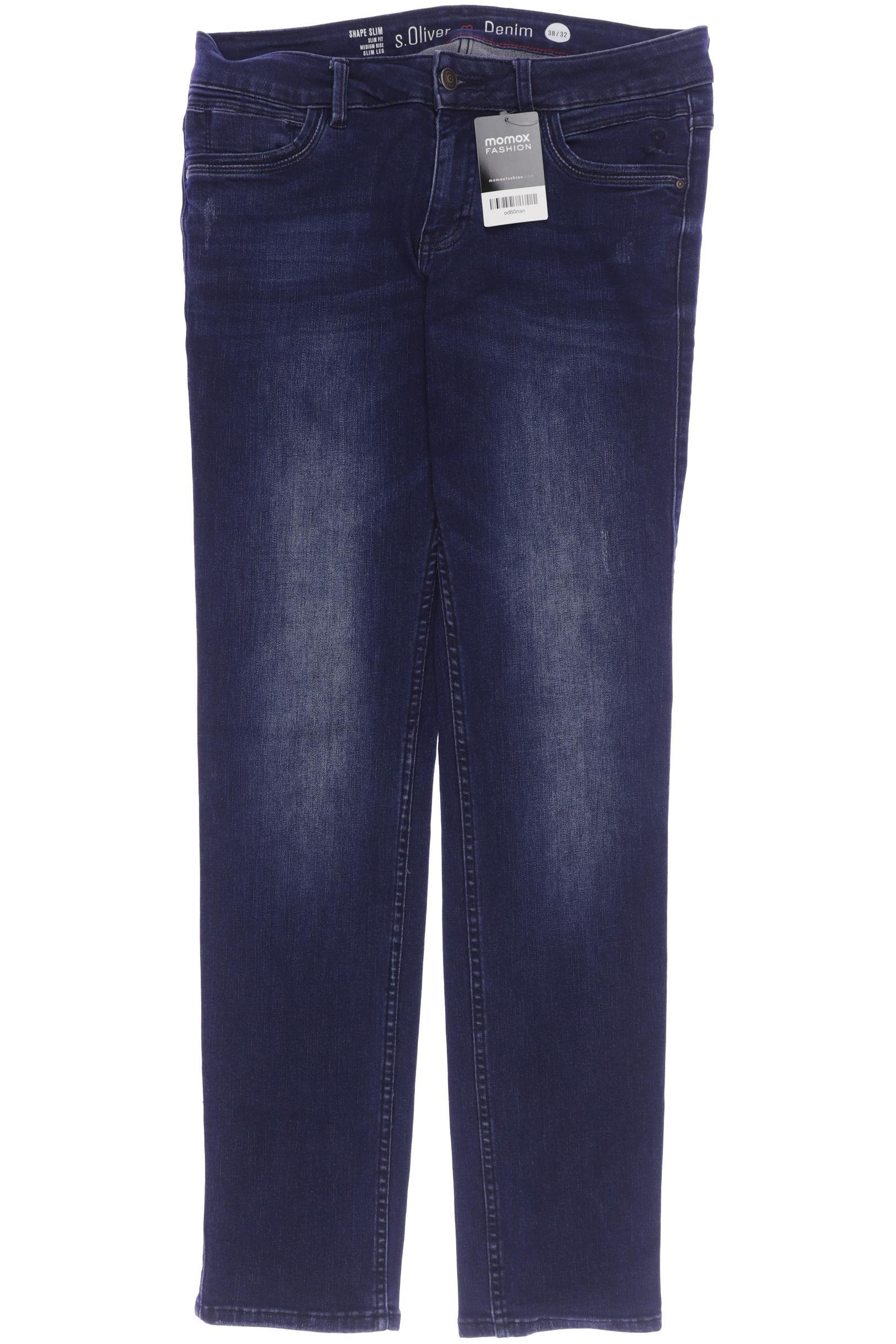 

s.Oliver Damen Jeans, marineblau, Gr. 38
