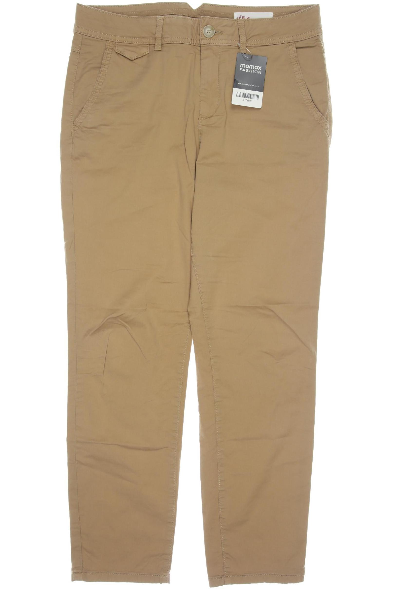 

s.Oliver Damen Stoffhose, beige, Gr. 36