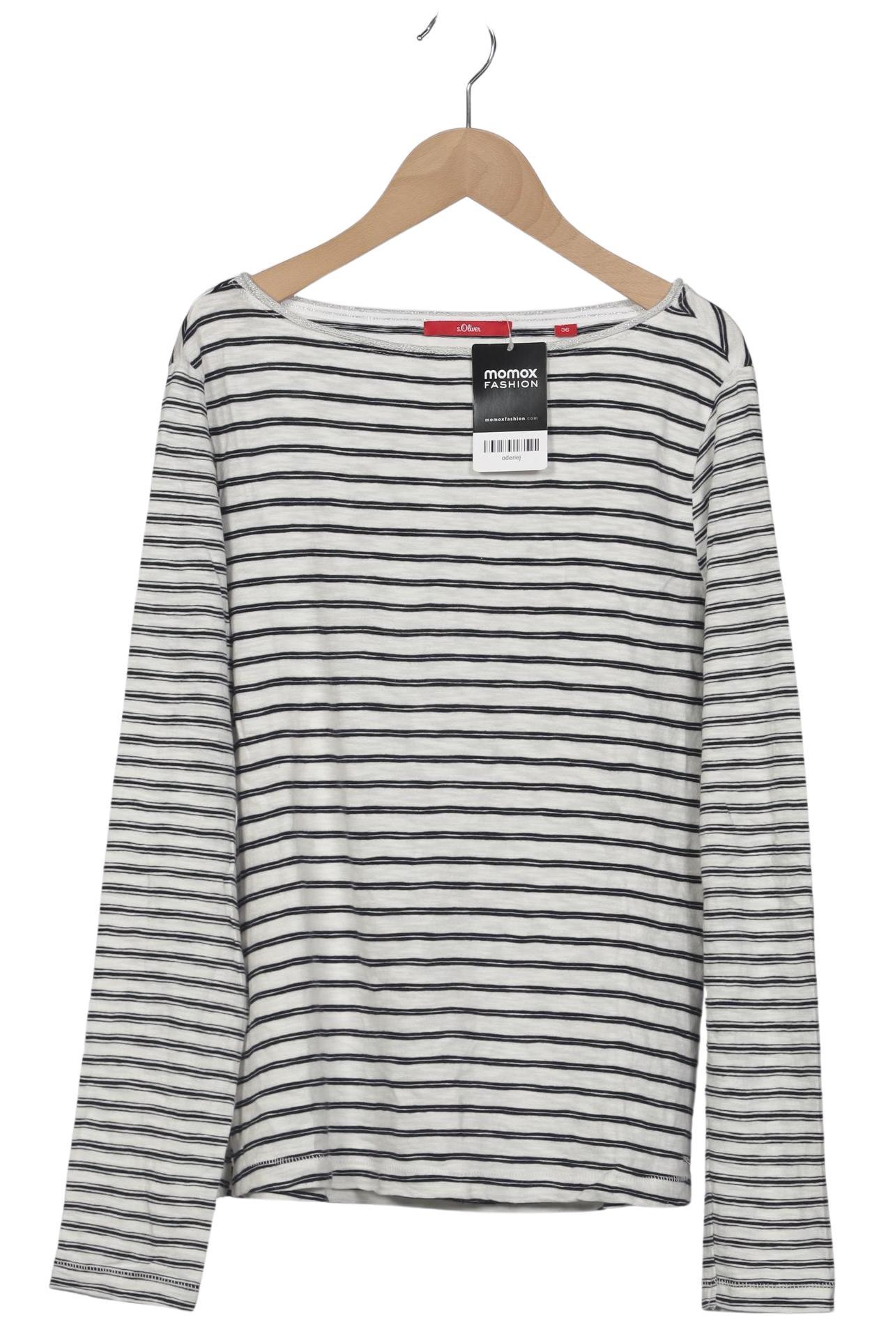 

s.Oliver Damen Langarmshirt, mehrfarbig, Gr. 36