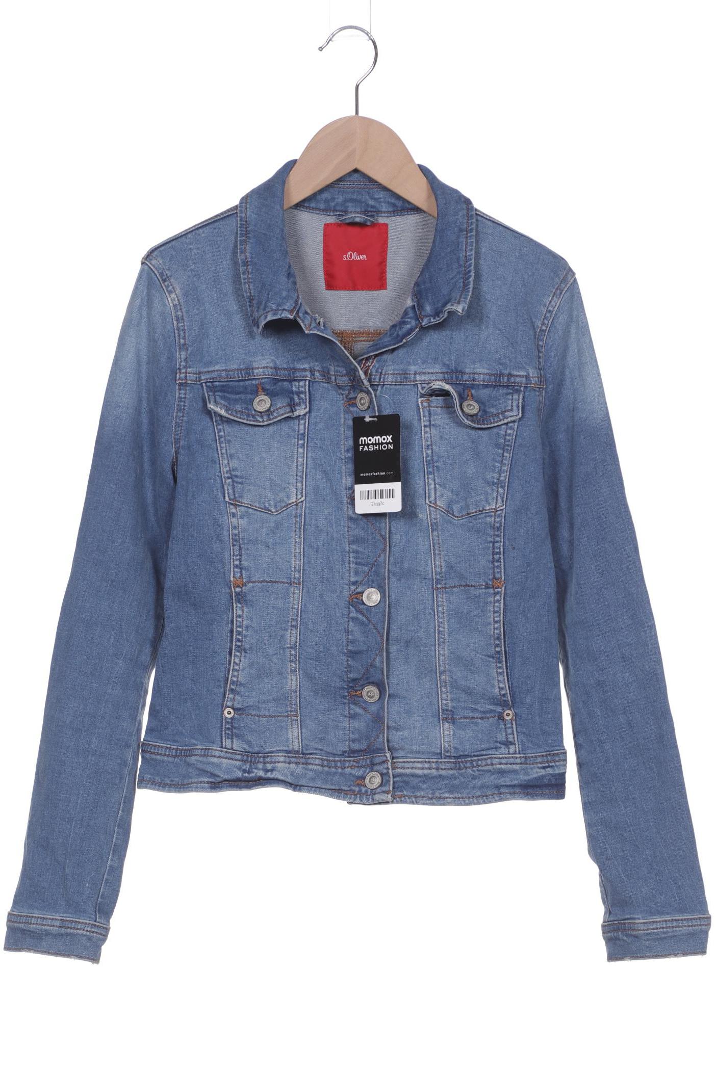 

s.Oliver Damen Jacke, blau, Gr. 40