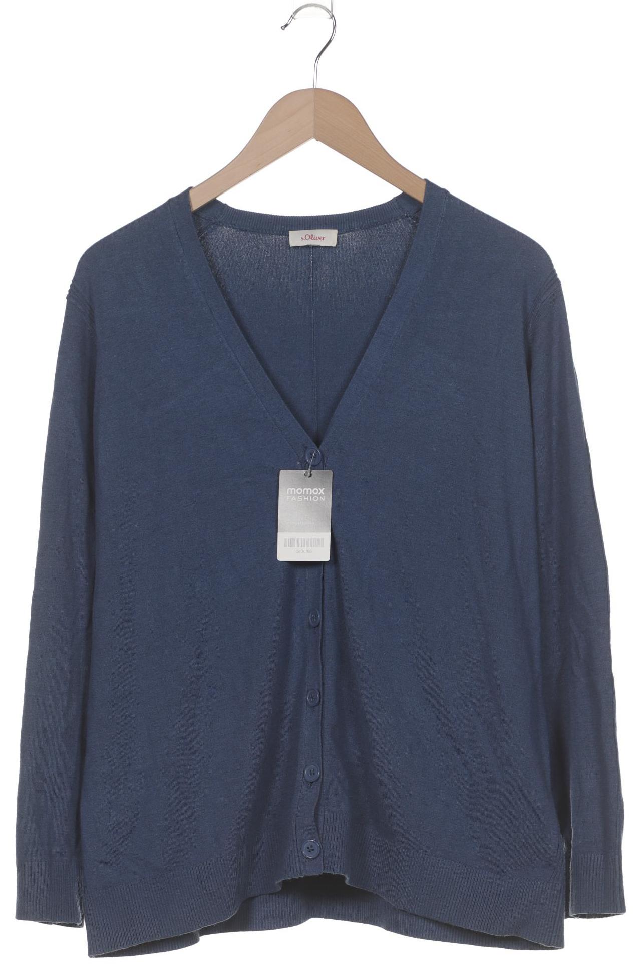 

s.Oliver Damen Strickjacke, marineblau, Gr. 44