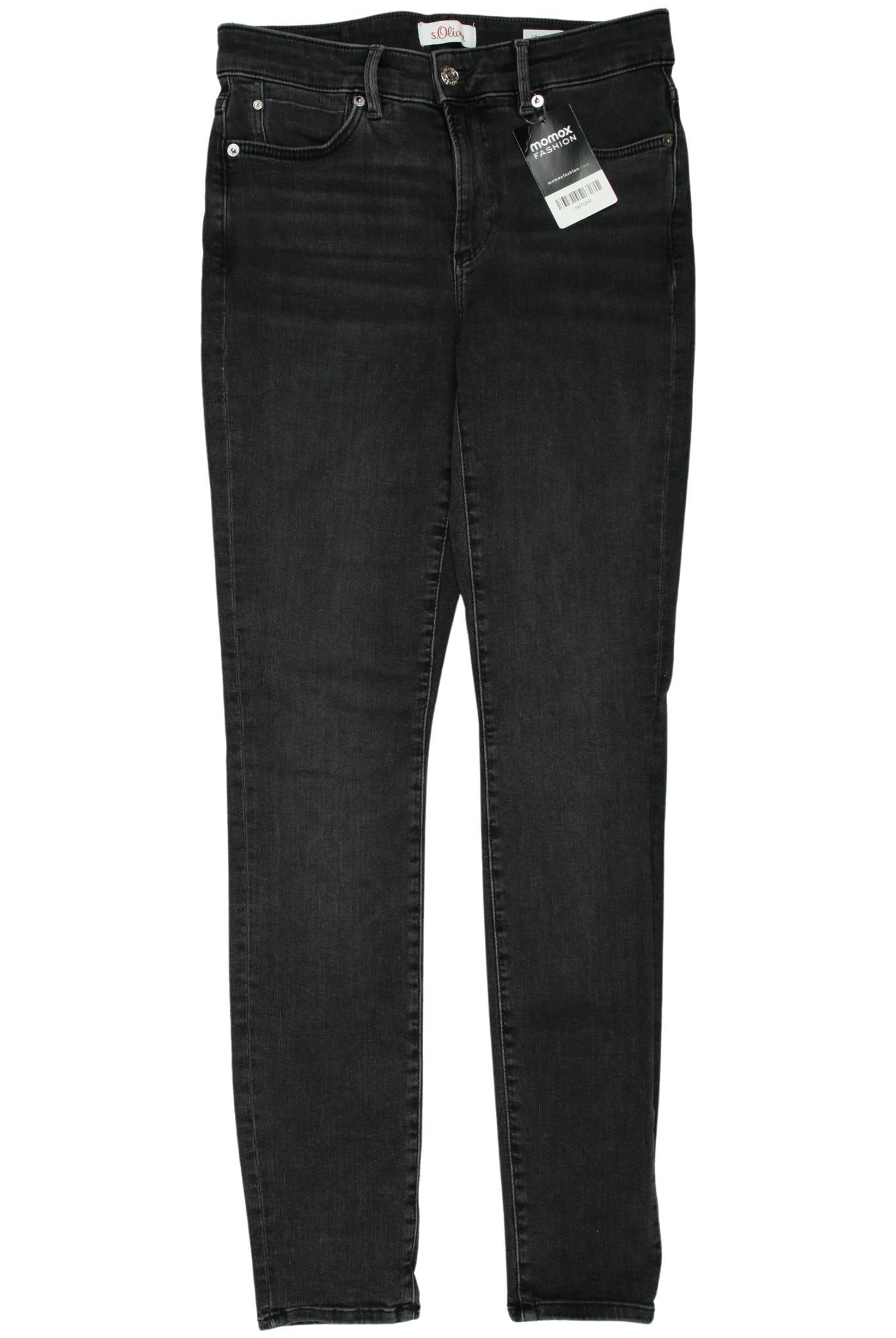 

s.Oliver Damen Jeans, schwarz, Gr. 34