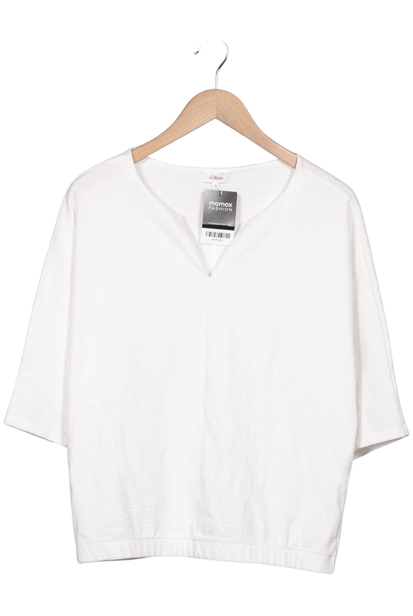 

s.Oliver Damen T-Shirt, weiß, Gr. 38