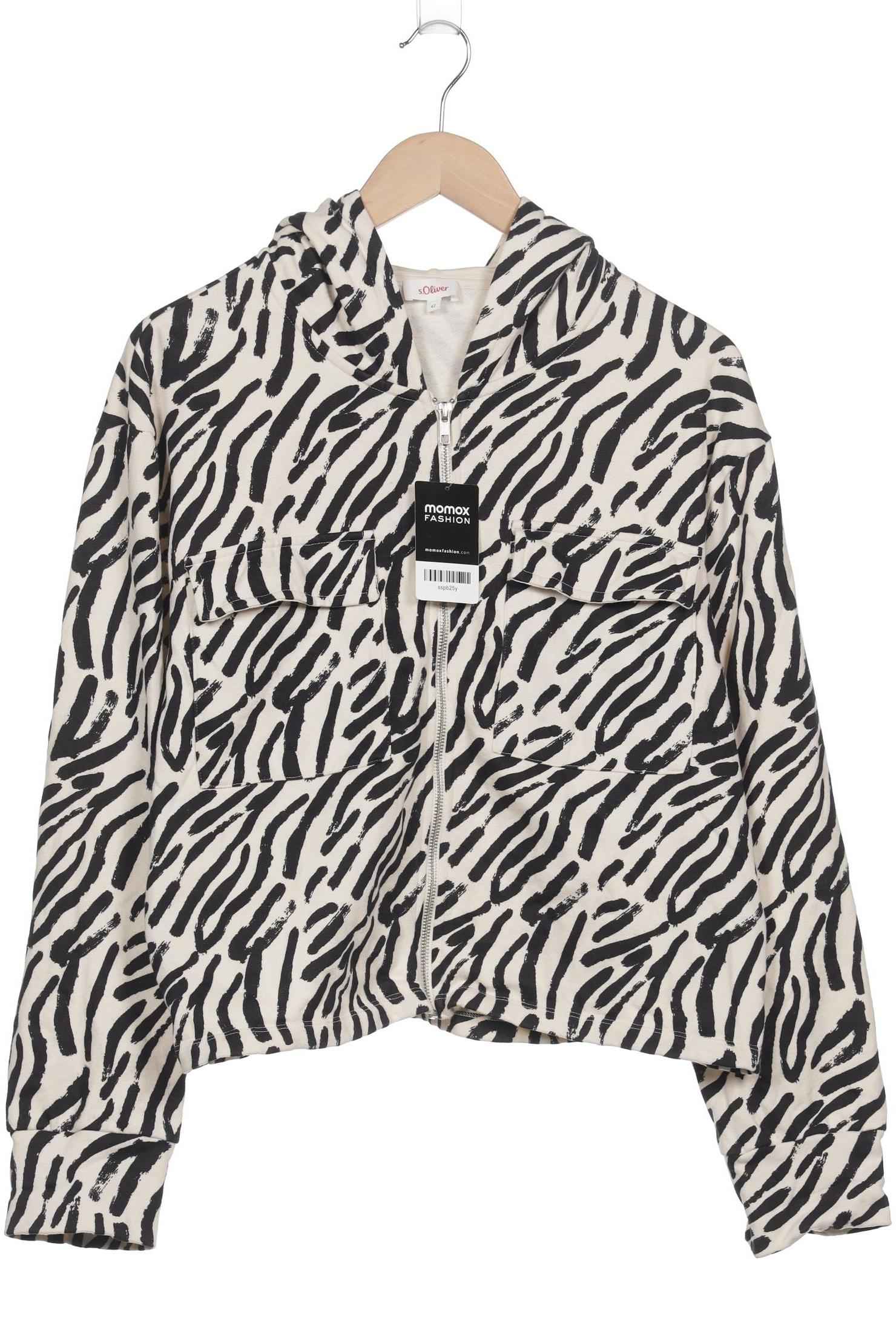 

s.Oliver Damen Kapuzenpullover, cremeweiß, Gr. 42