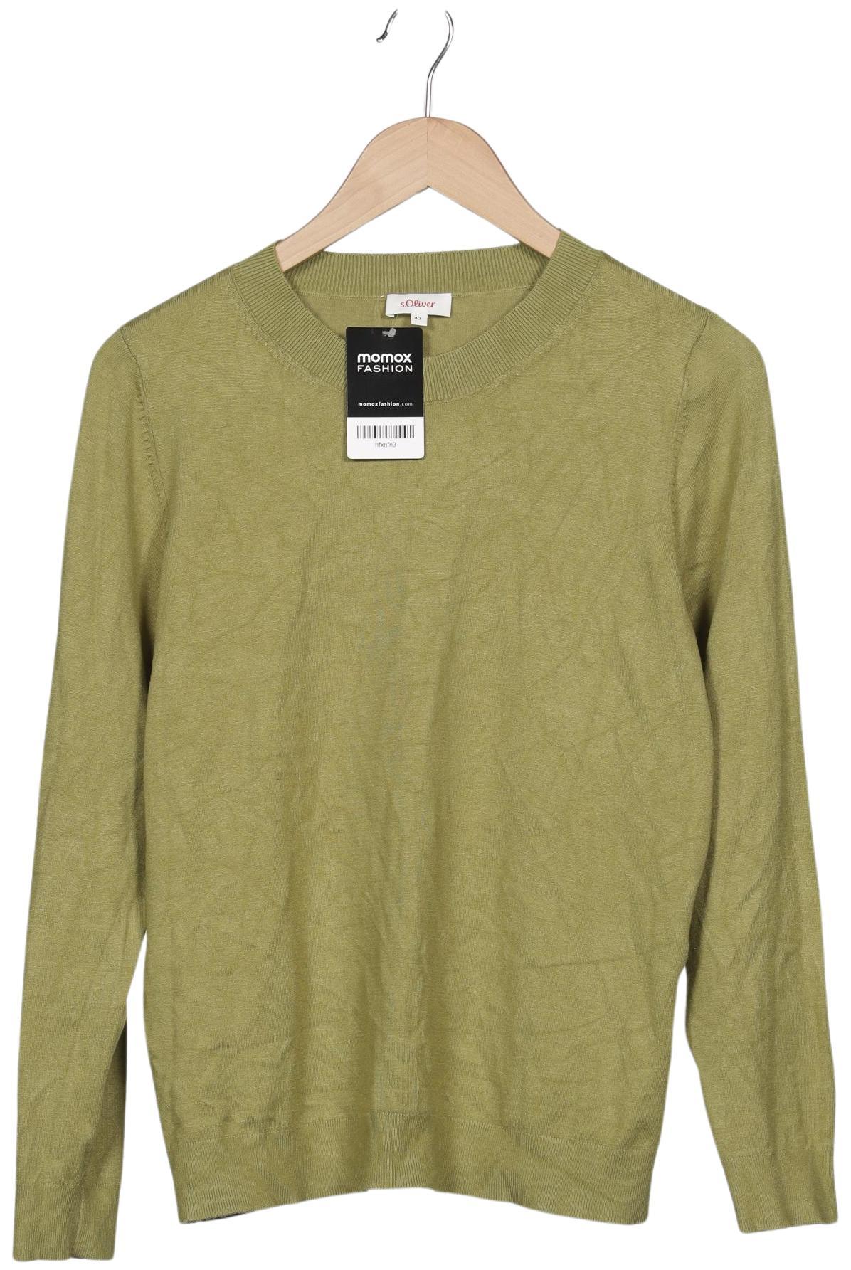 

s.Oliver Damen Pullover, hellgrün, Gr. 40